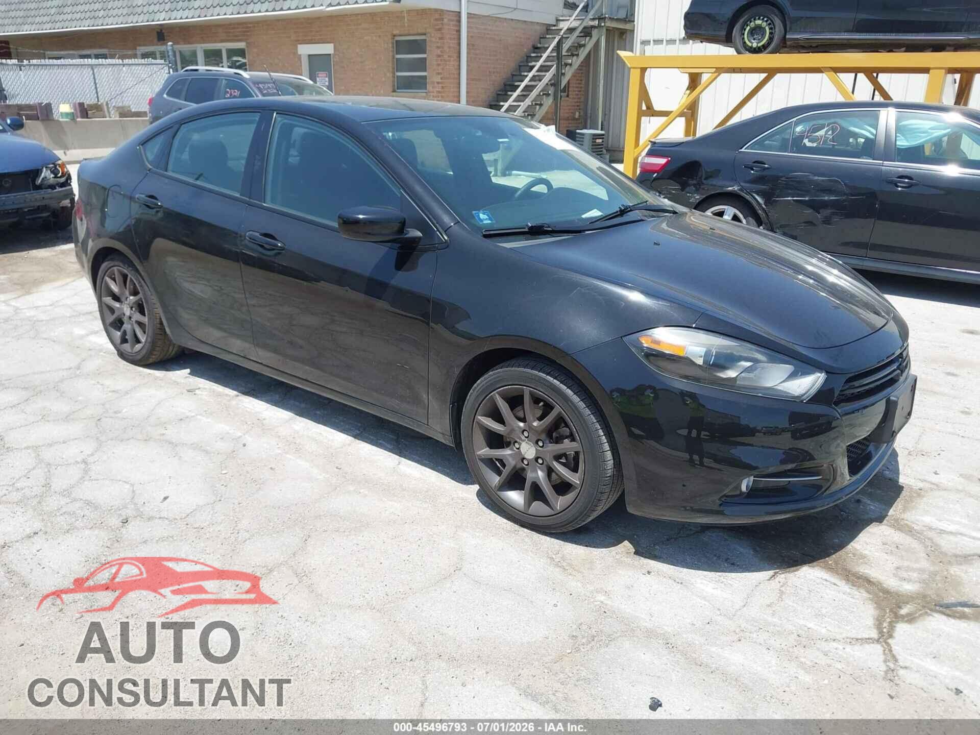 DODGE DART 2015 - 1C3CDFBB9FD414760