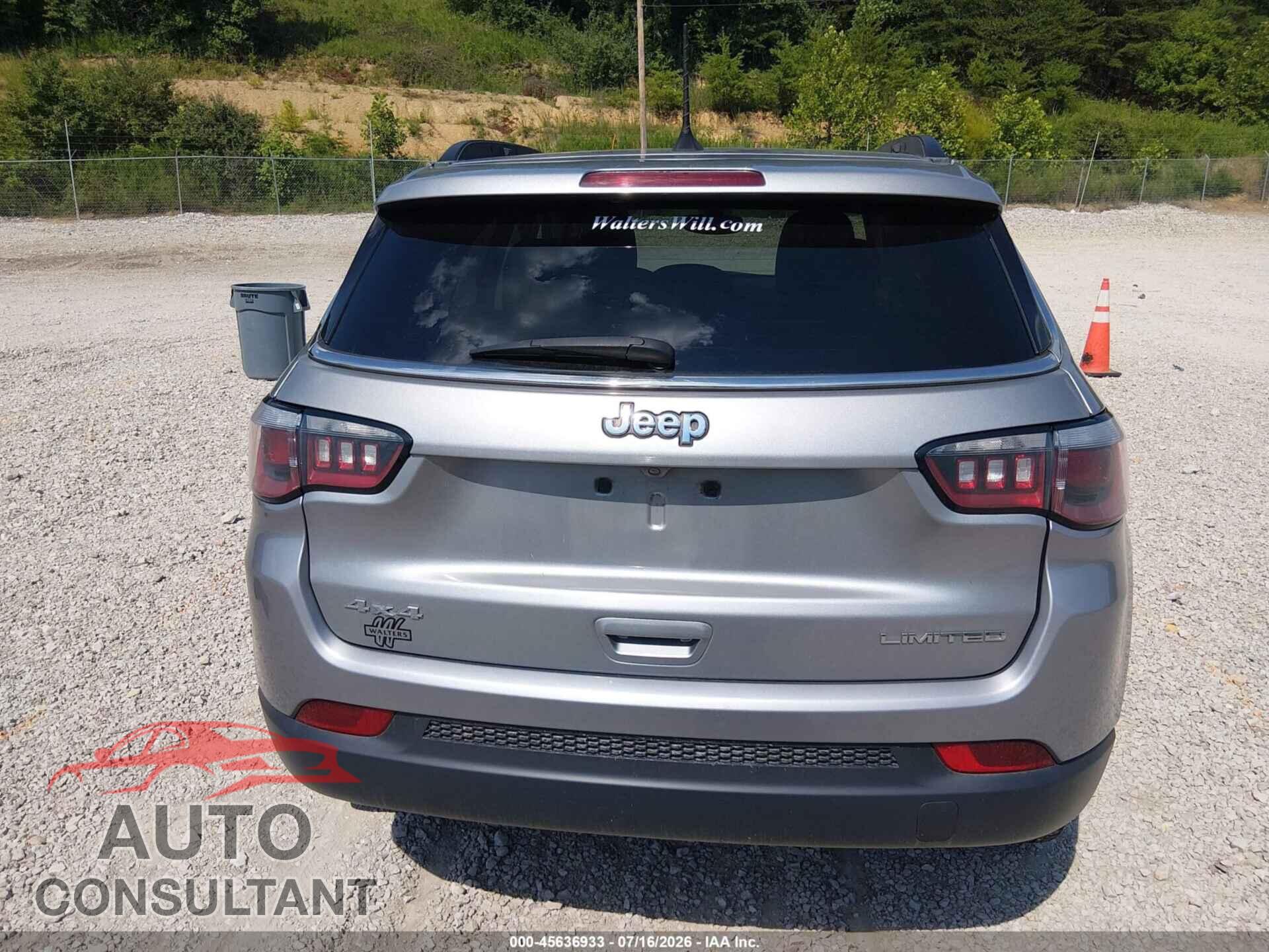 JEEP COMPASS 2017 - 3C4NJDCB9HT627964