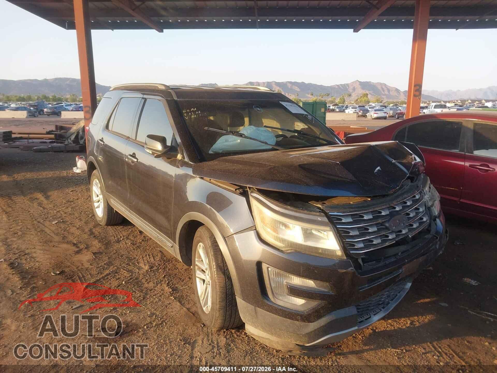 FORD EXPLORER 2017 - 1FM5K7D89HGA61368