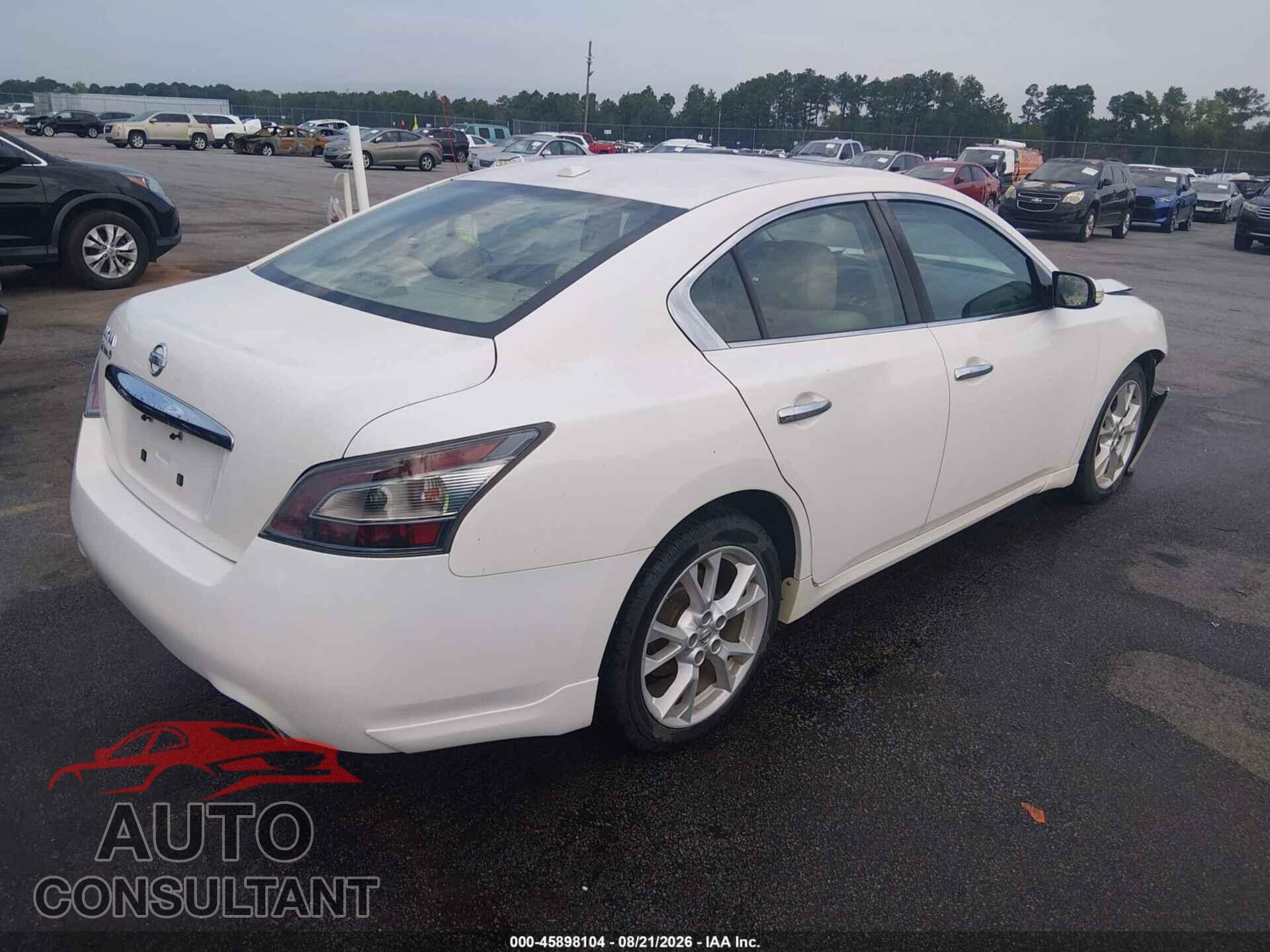 NISSAN MAXIMA 2012 - 1N4AA5AP7CC819171