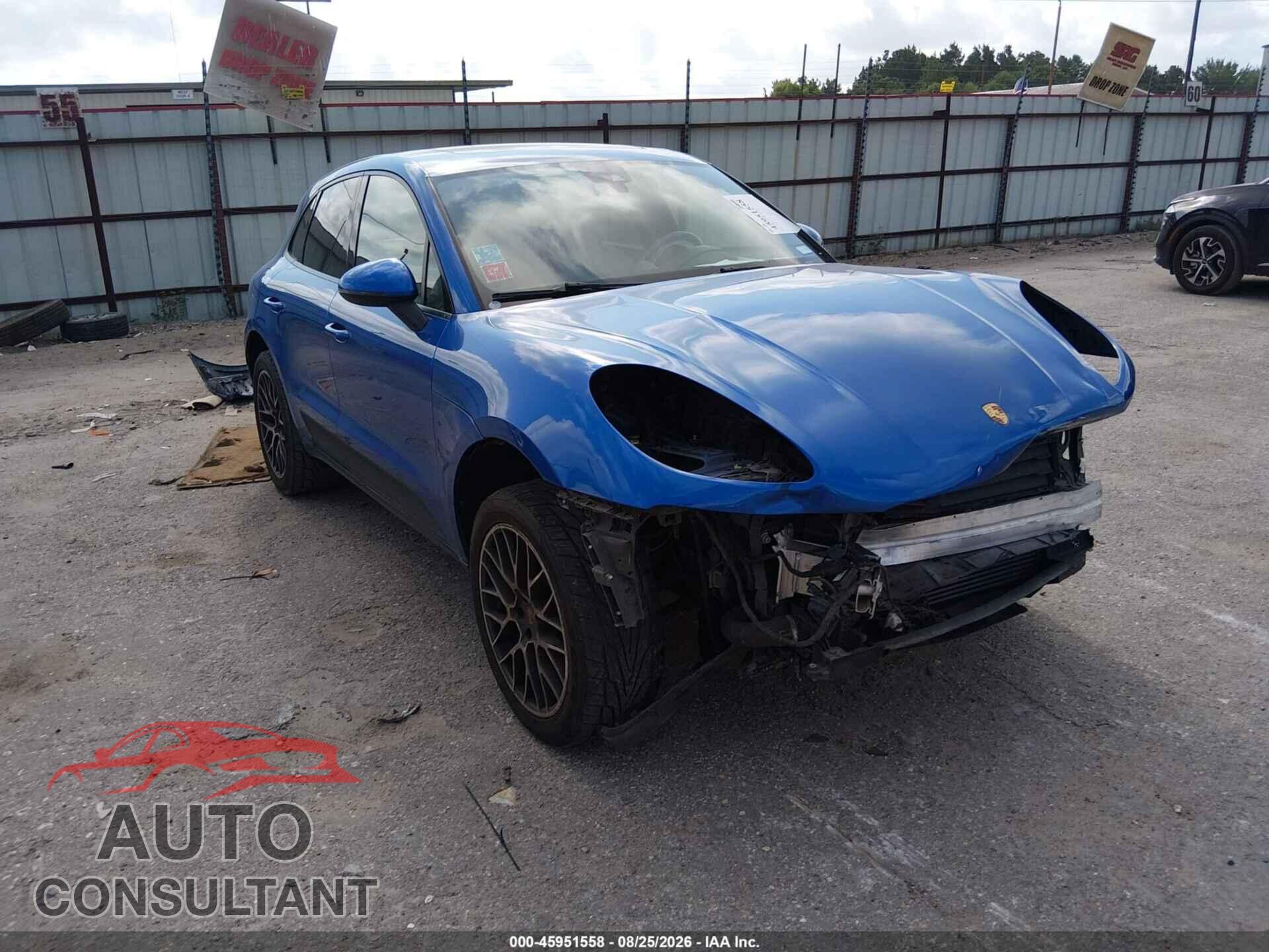 PORSCHE MACAN 2018 - WP1AA2A52JLB19884