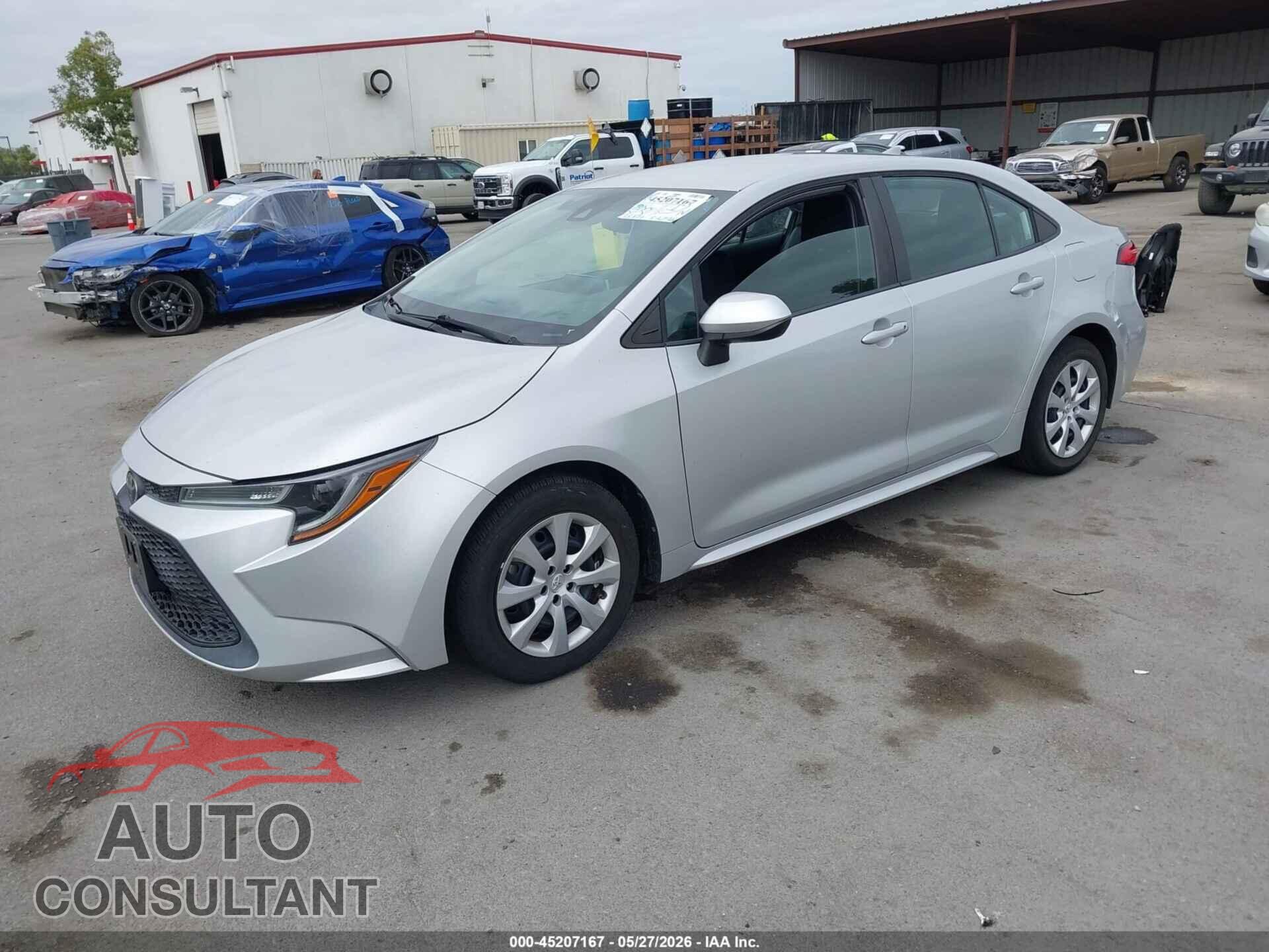 TOYOTA COROLLA 2020 - 5YFEPRAE2LP030403
