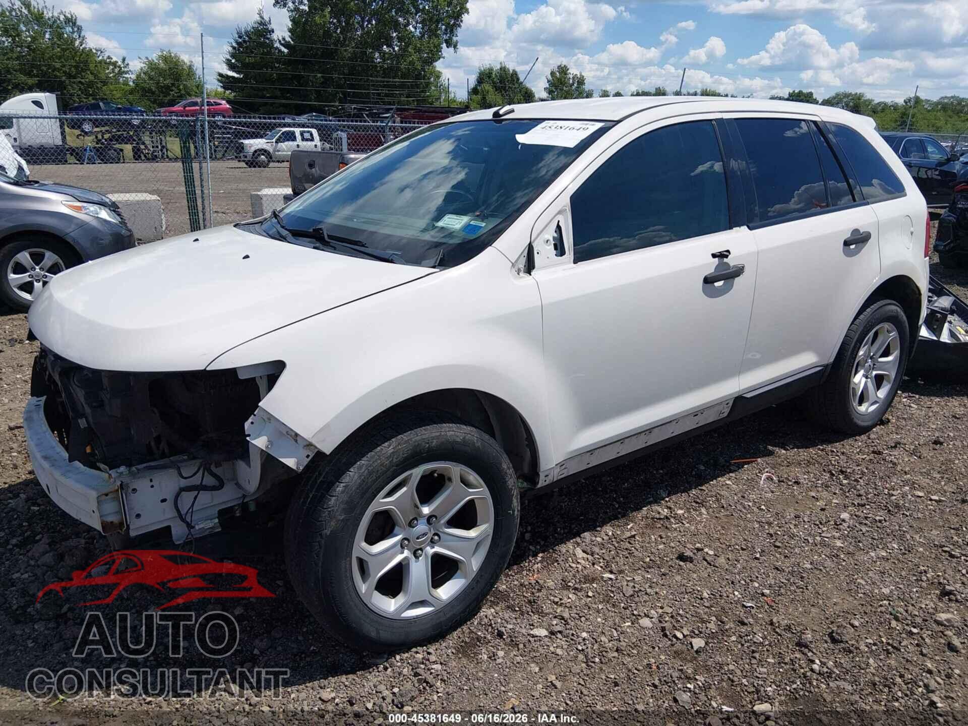 FORD EDGE 2013 - 2FMDK4GC7DBA48811