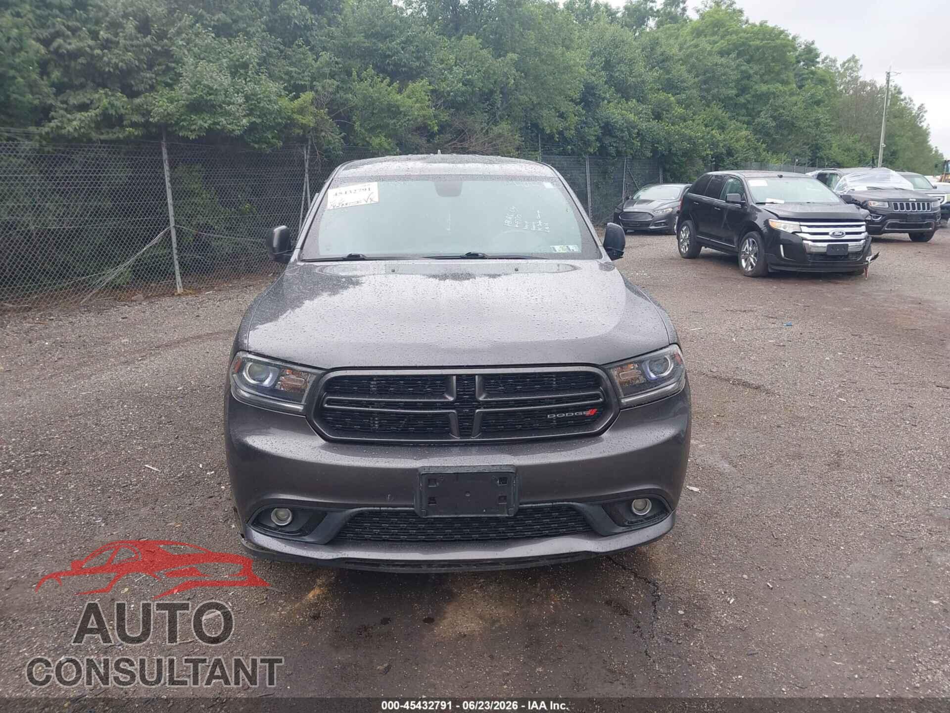 DODGE DURANGO 2014 - 1C4RDJAG9EC495320