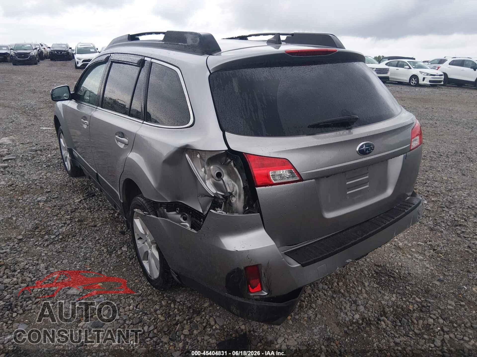 SUBARU OUTBACK 2011 - 4S4BRBLC4B3393692