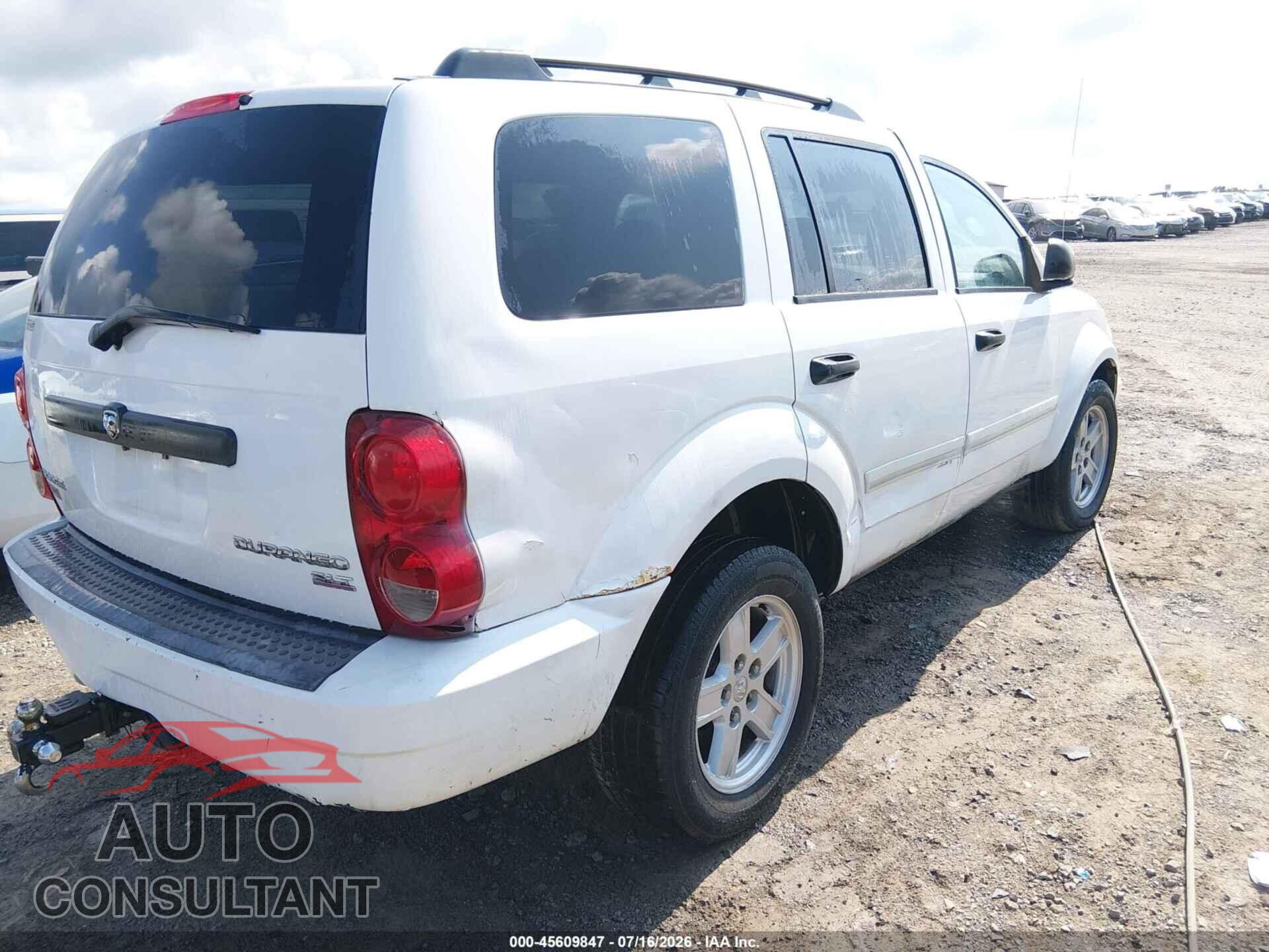 DODGE DURANGO 2009 - 1D8HB48PX9F701145