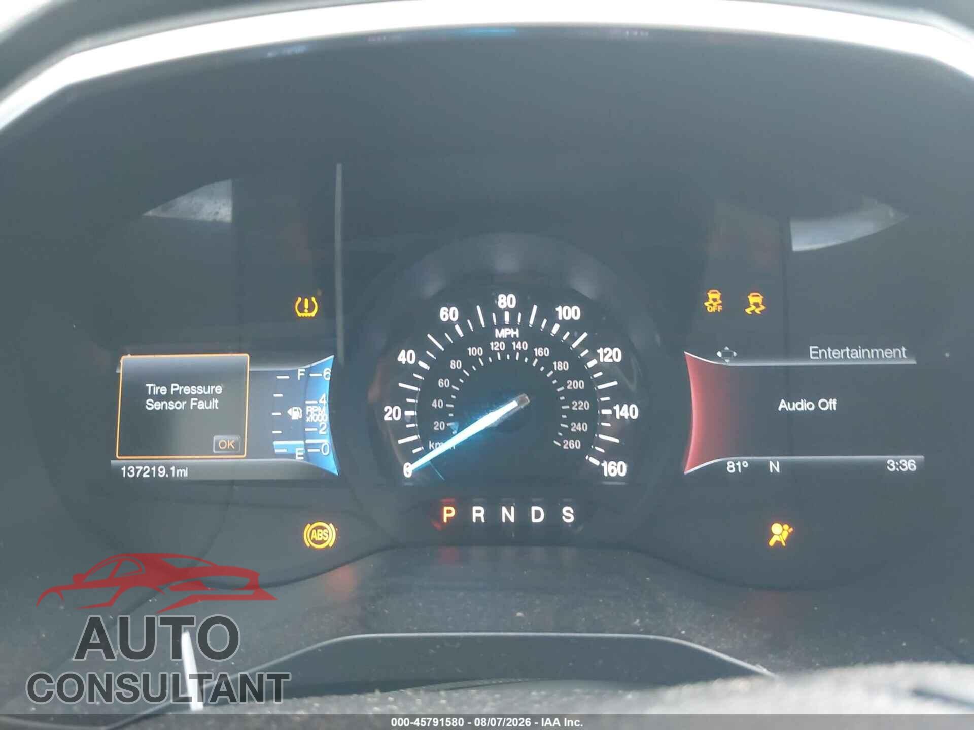 FORD EDGE 2017 - 2FMPK4K81HBC42398