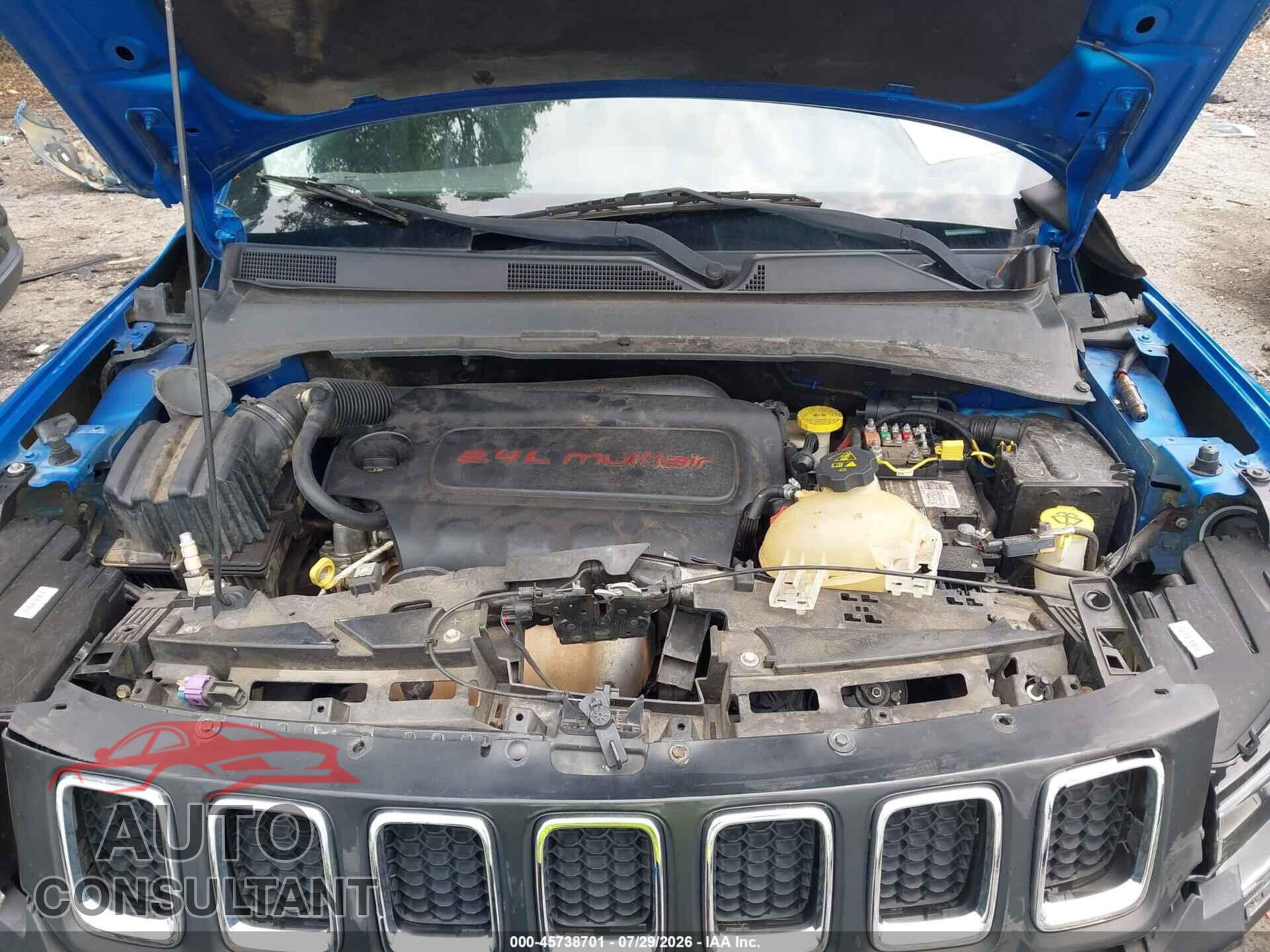 JEEP NEW COMPASS 2017 - 3C4NJCBB8HT629460