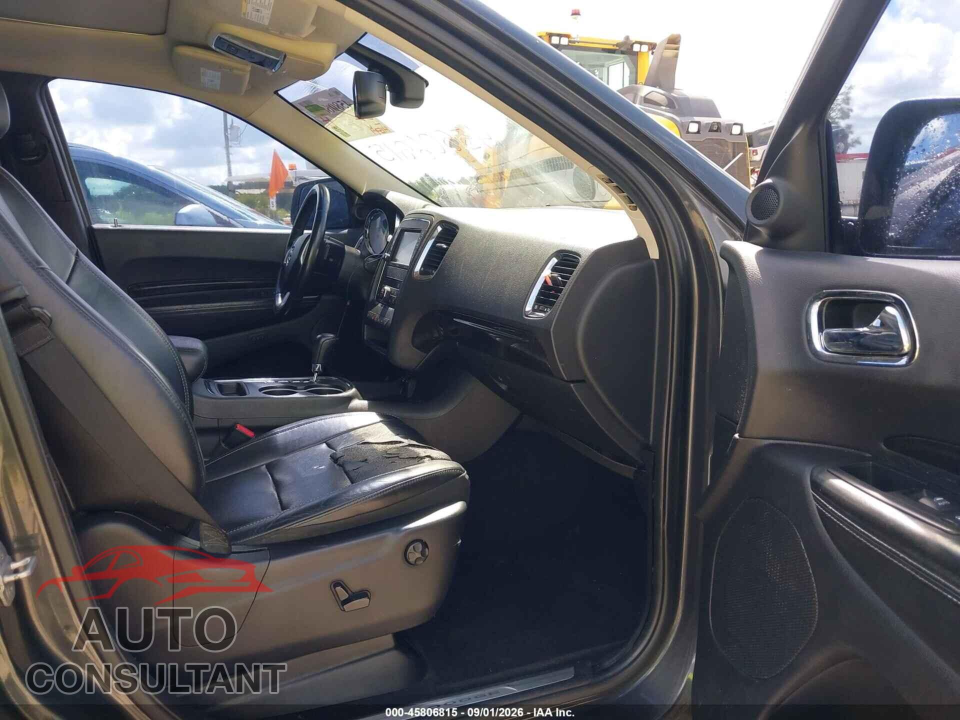 DODGE DURANGO 2011 - 1D4RD5GGXBC653189