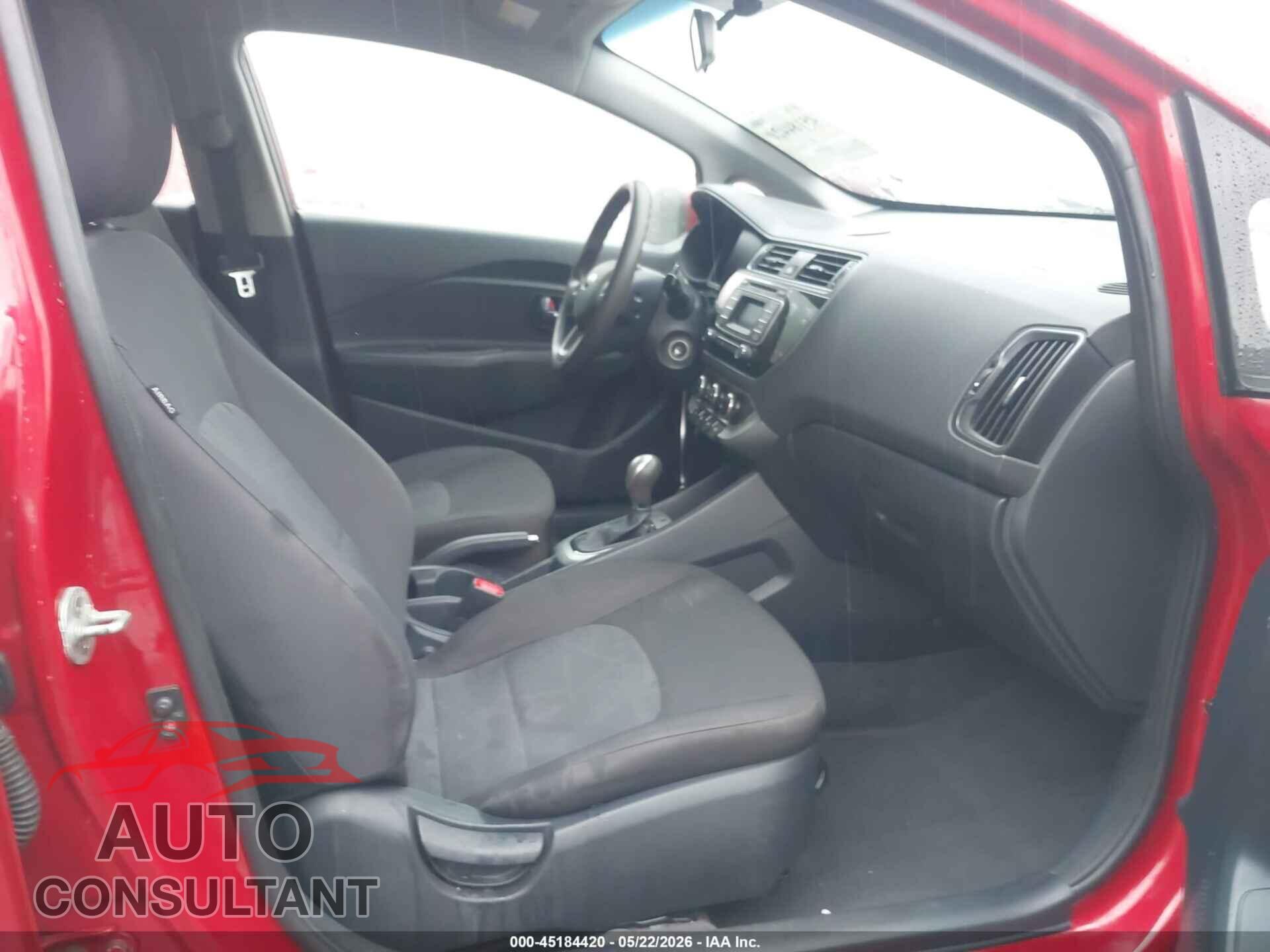 KIA RIO 2017 - KNADM4A39H6058295