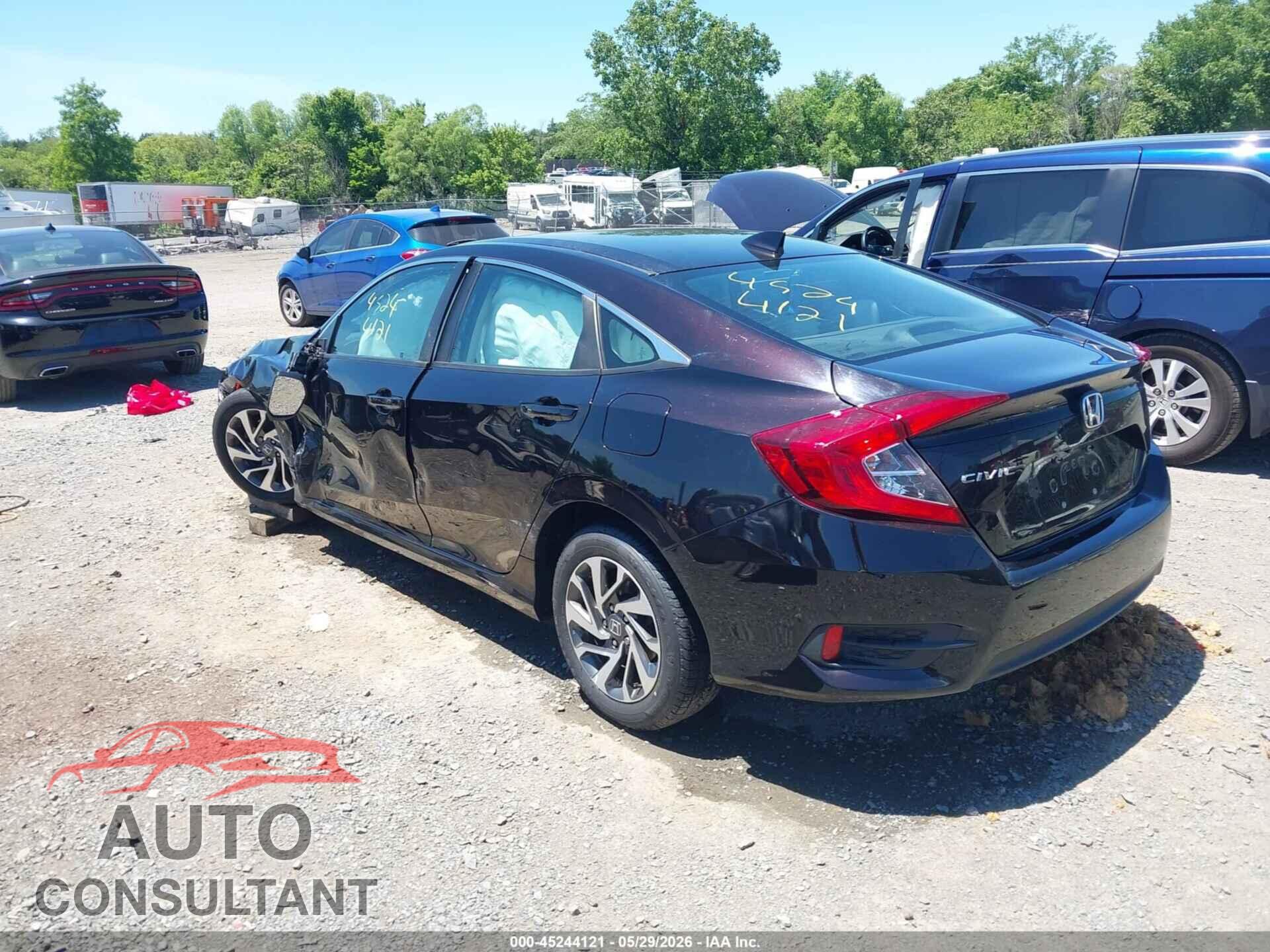 HONDA CIVIC 2017 - 19XFC2F88HE206597