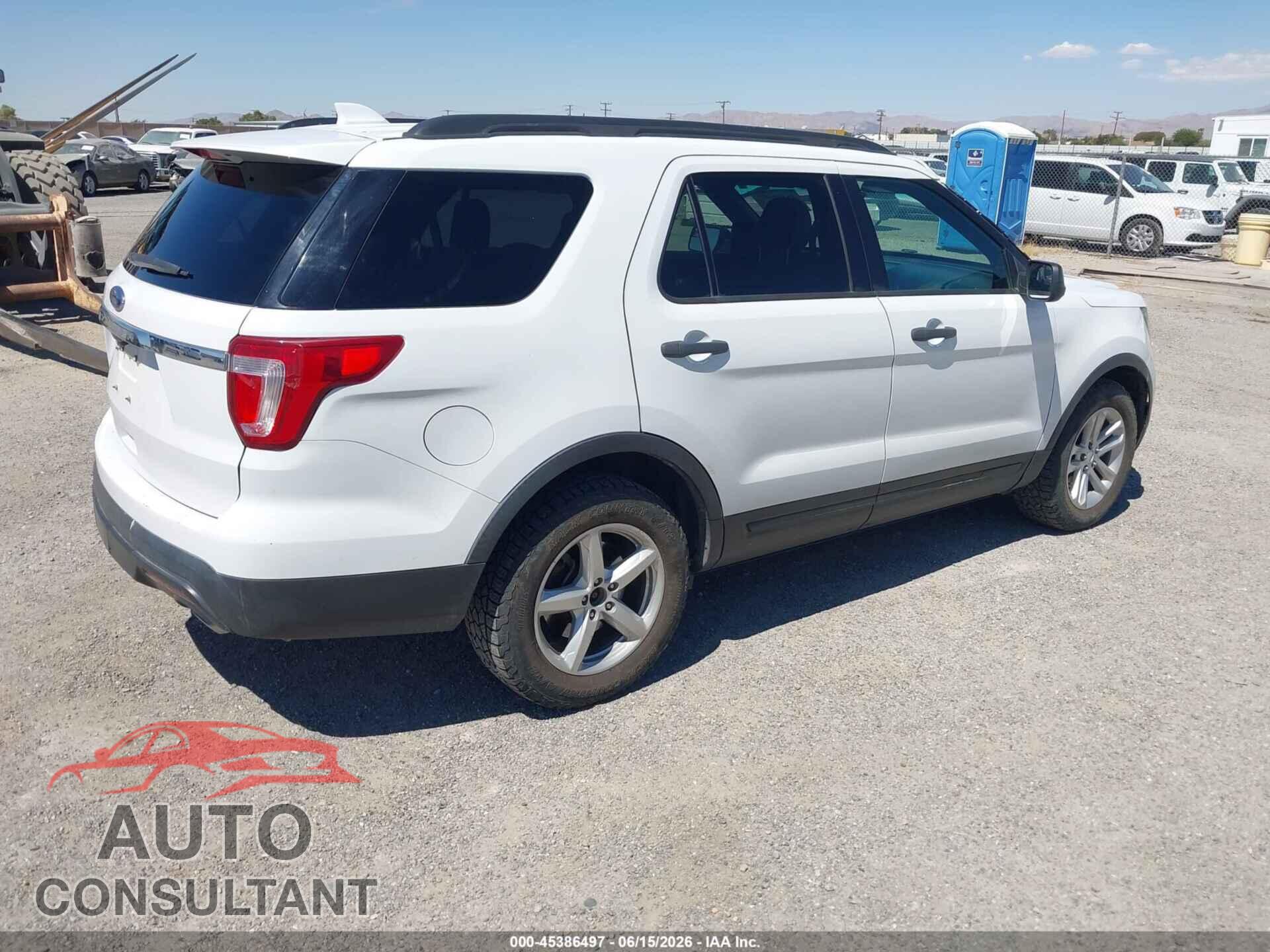 FORD EXPLORER 2016 - 1FM5K8B83GGD17740