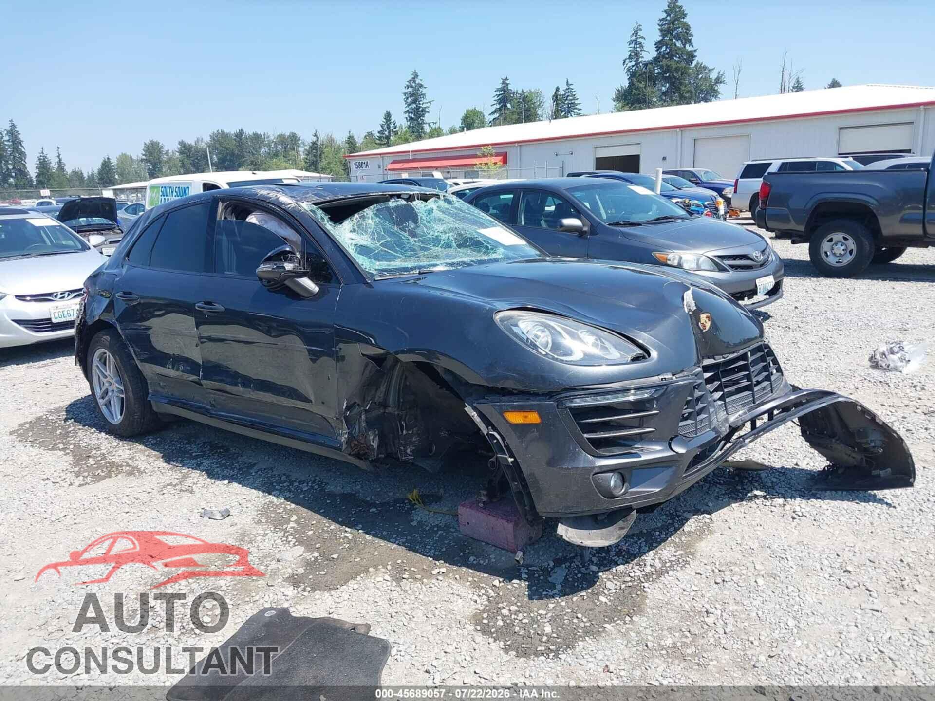 PORSCHE MACAN 2017 - WP1AA2A54HLB04135