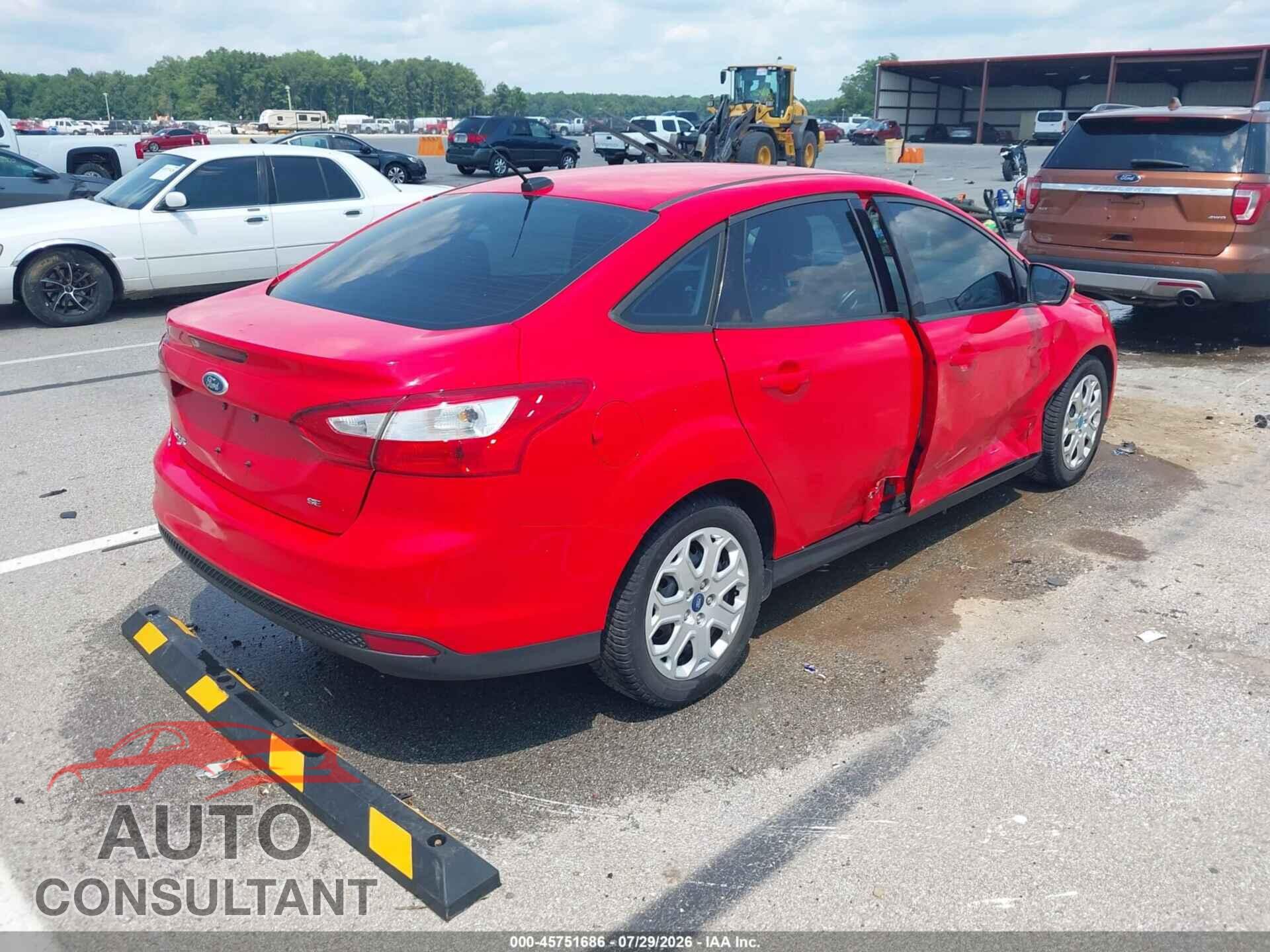 FORD FOCUS 2012 - 1FAHP3F21CL234116