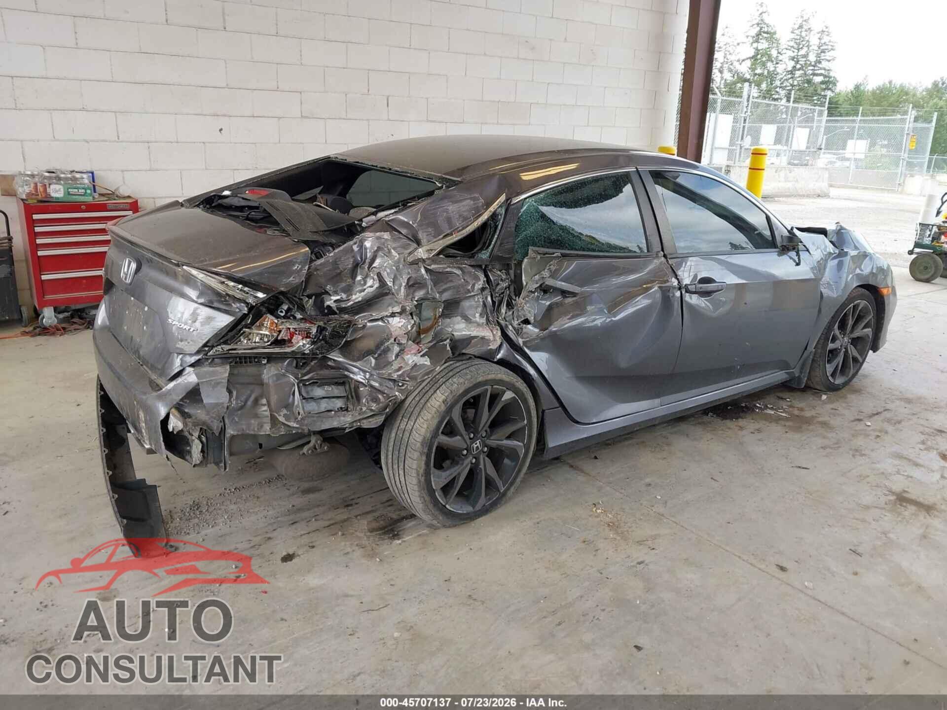 HONDA CIVIC 2019 - 19XFC2F82KE213262