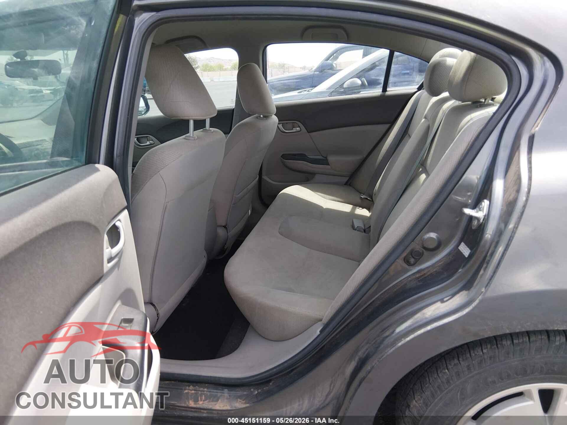 HONDA CIVIC 2012 - 2HGFB2F68CH517849