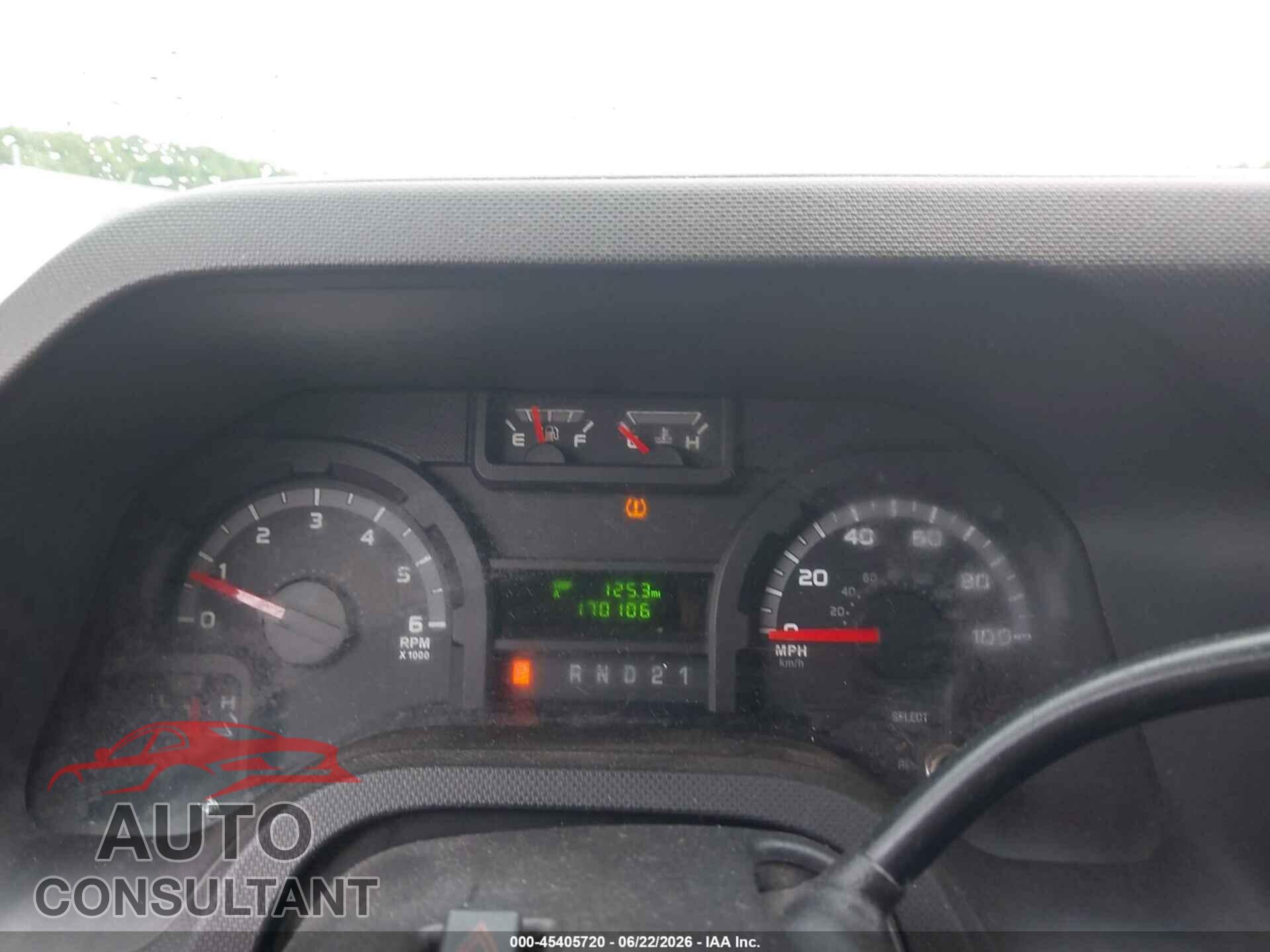 FORD E-250 2012 - 1FTNE2EW7CDB12520