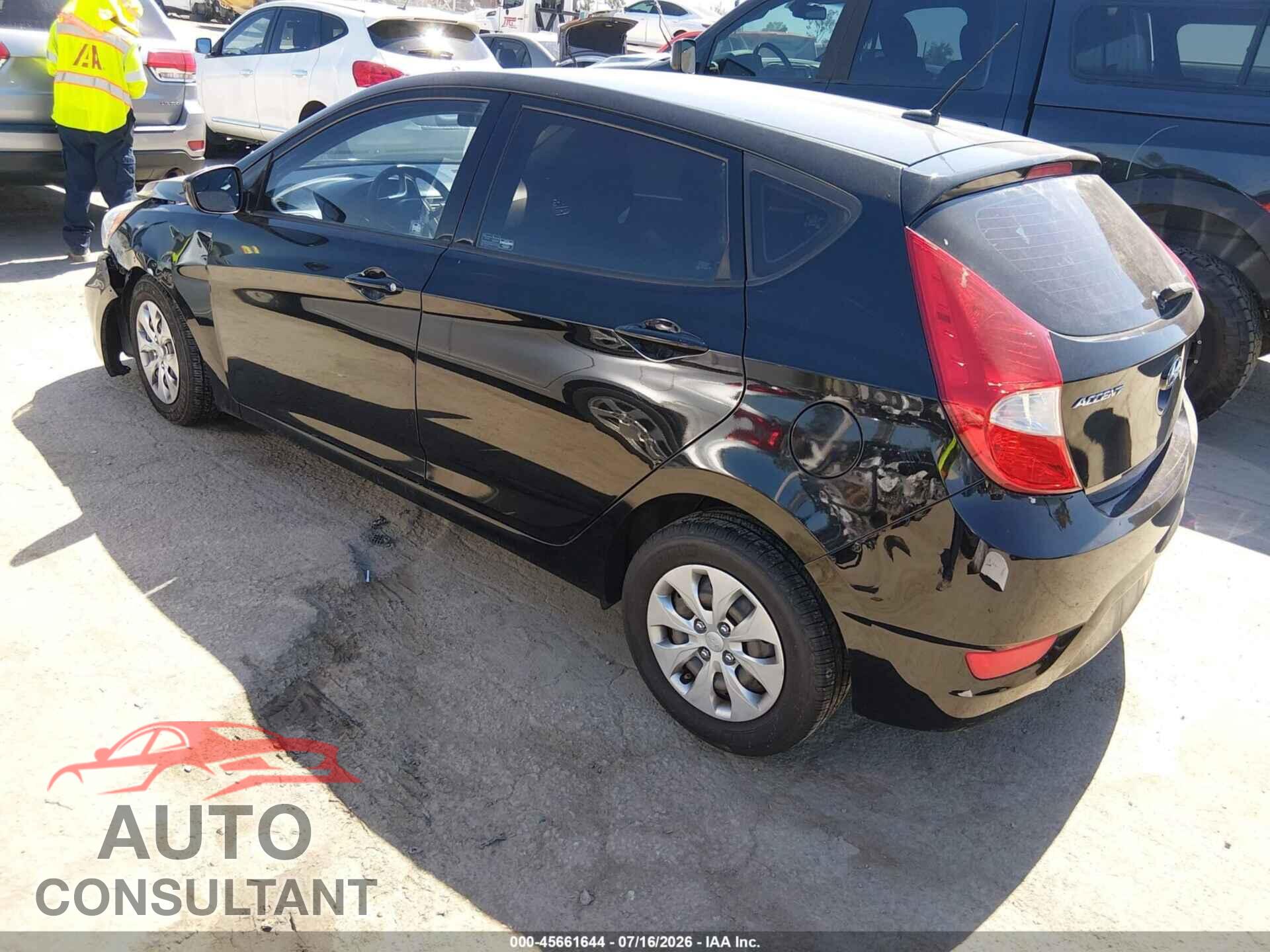 HYUNDAI ACCENT 2016 - KMHCT5AE2GU275959