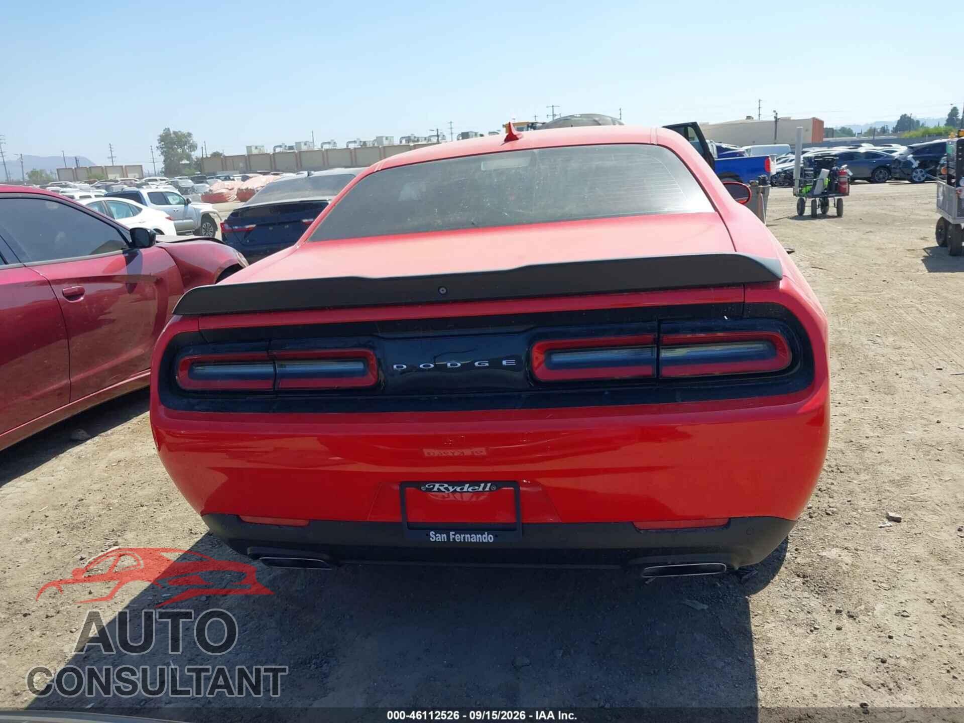 DODGE CHALLENGER 2016 - 2C3CDZFJ8GH143102