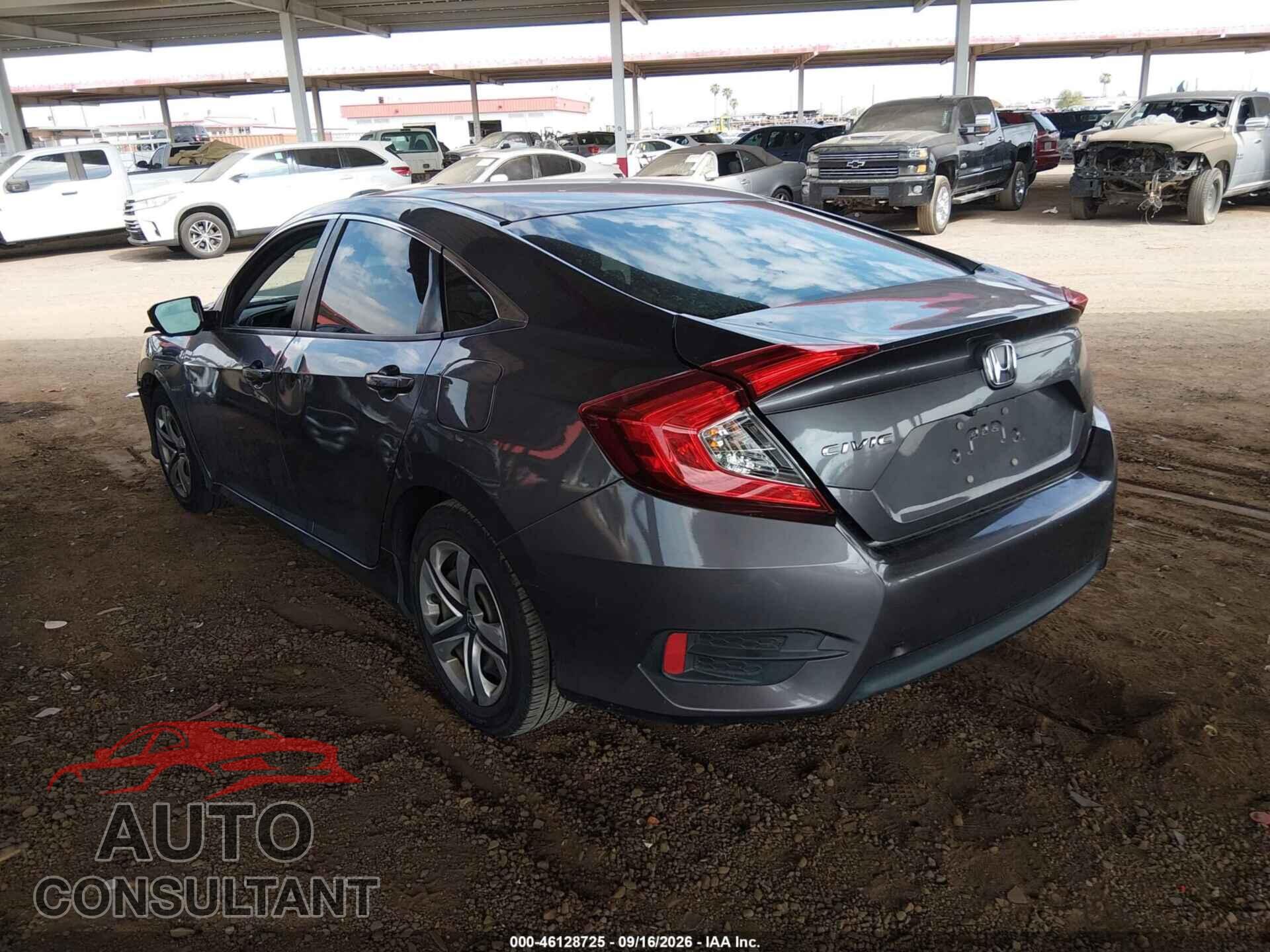 HONDA CIVIC 2017 - 19XFC2F58HE082529