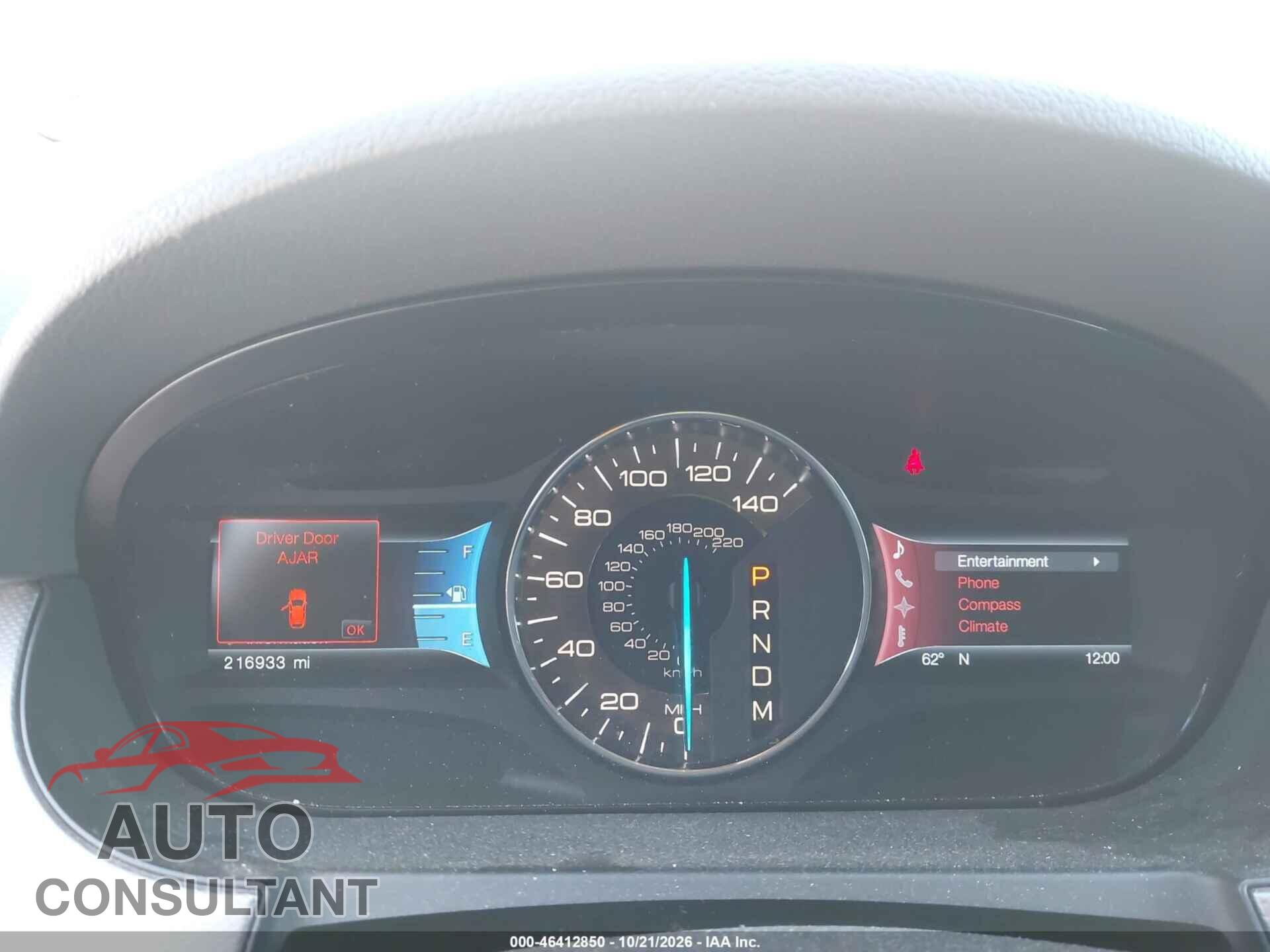 FORD EDGE 2012 - 2FMDK4JC5CBA11943