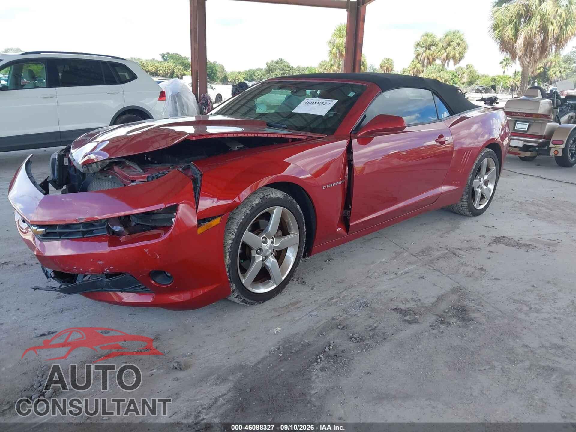 CHEVROLET CAMARO 2015 - 2G1FD3D32F9298501