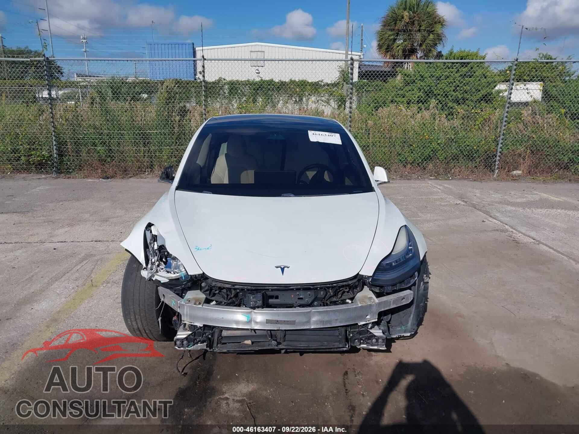 TESLA MODEL 3 2020 - 5YJ3E1EB4LF791413