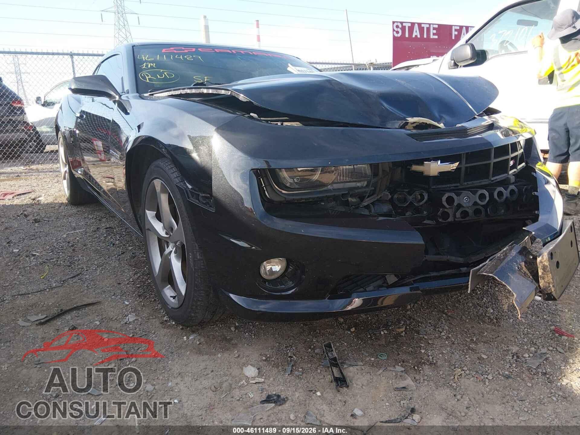 CHEVROLET CAMARO 2012 - 2G1FK1EJ3C9211367