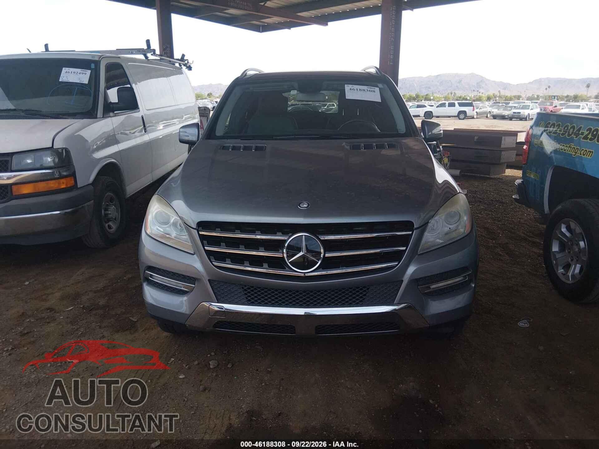 MERCEDES-BENZ M-CLASS 2012 - 4JGDA5HB7CA003280