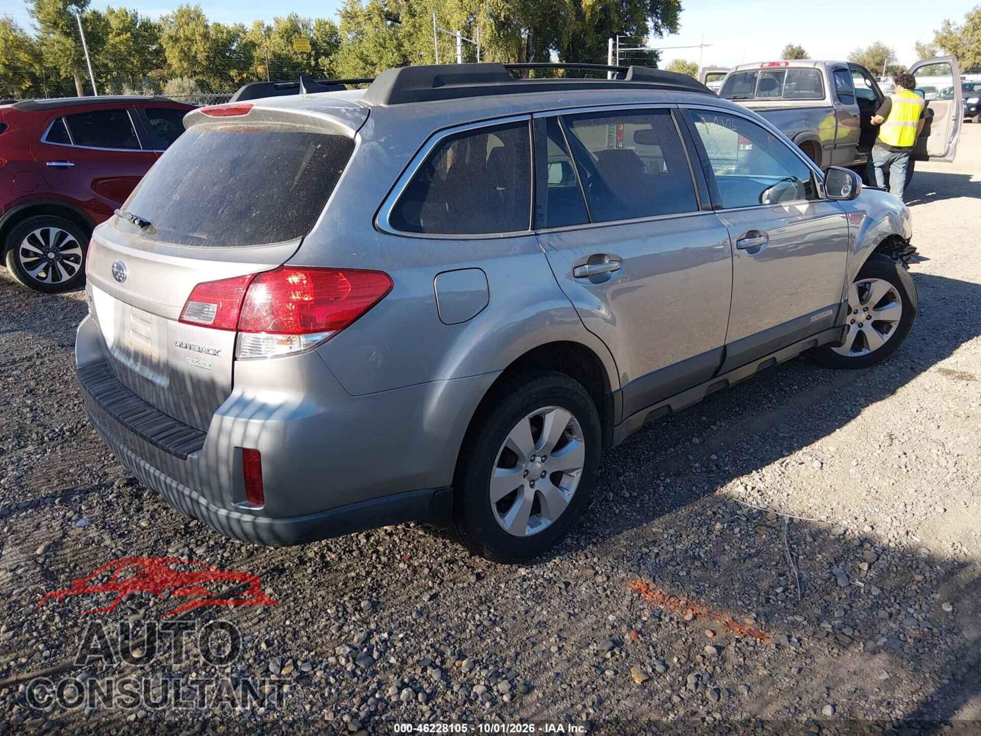 SUBARU OUTBACK 2011 - 4S4BRBHC7B3351767