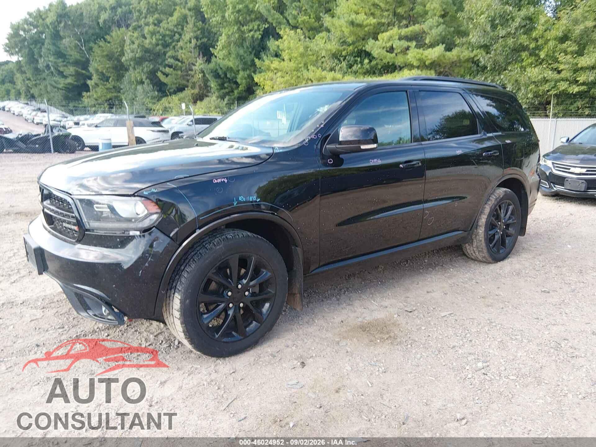 DODGE DURANGO 2017 - 1C4RDJDG6HC636568
