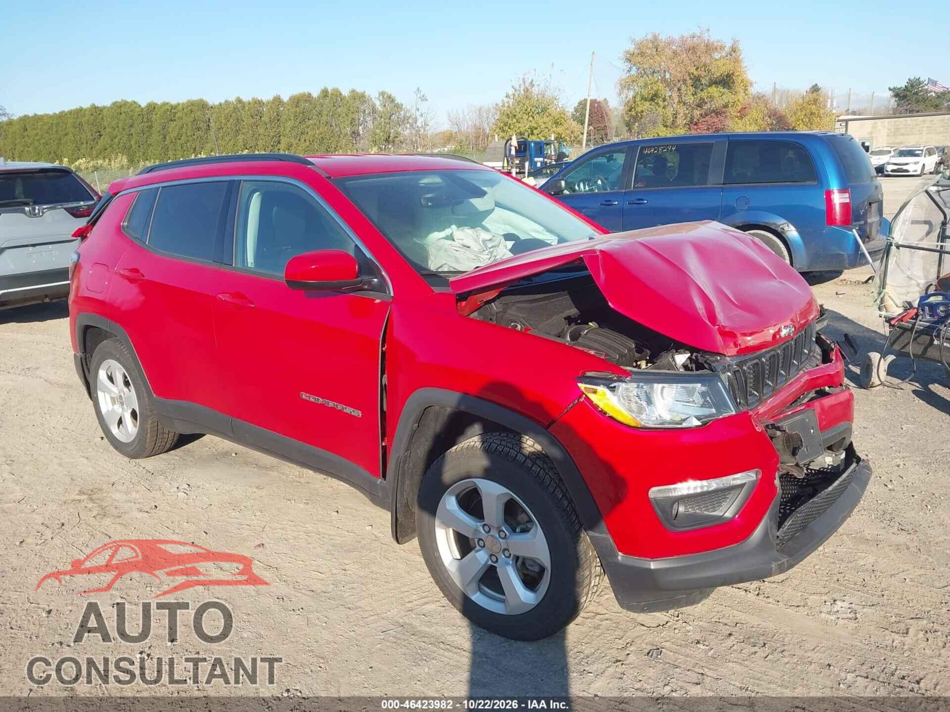 JEEP NEW COMPASS 2017 - 3C4NJDBB4HT628666