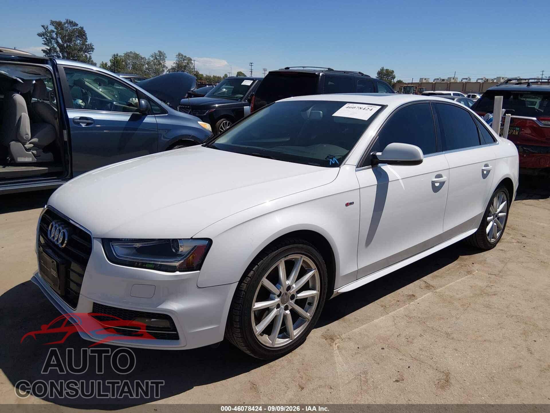 AUDI A4 2015 - WAUAFAFL2FN025663