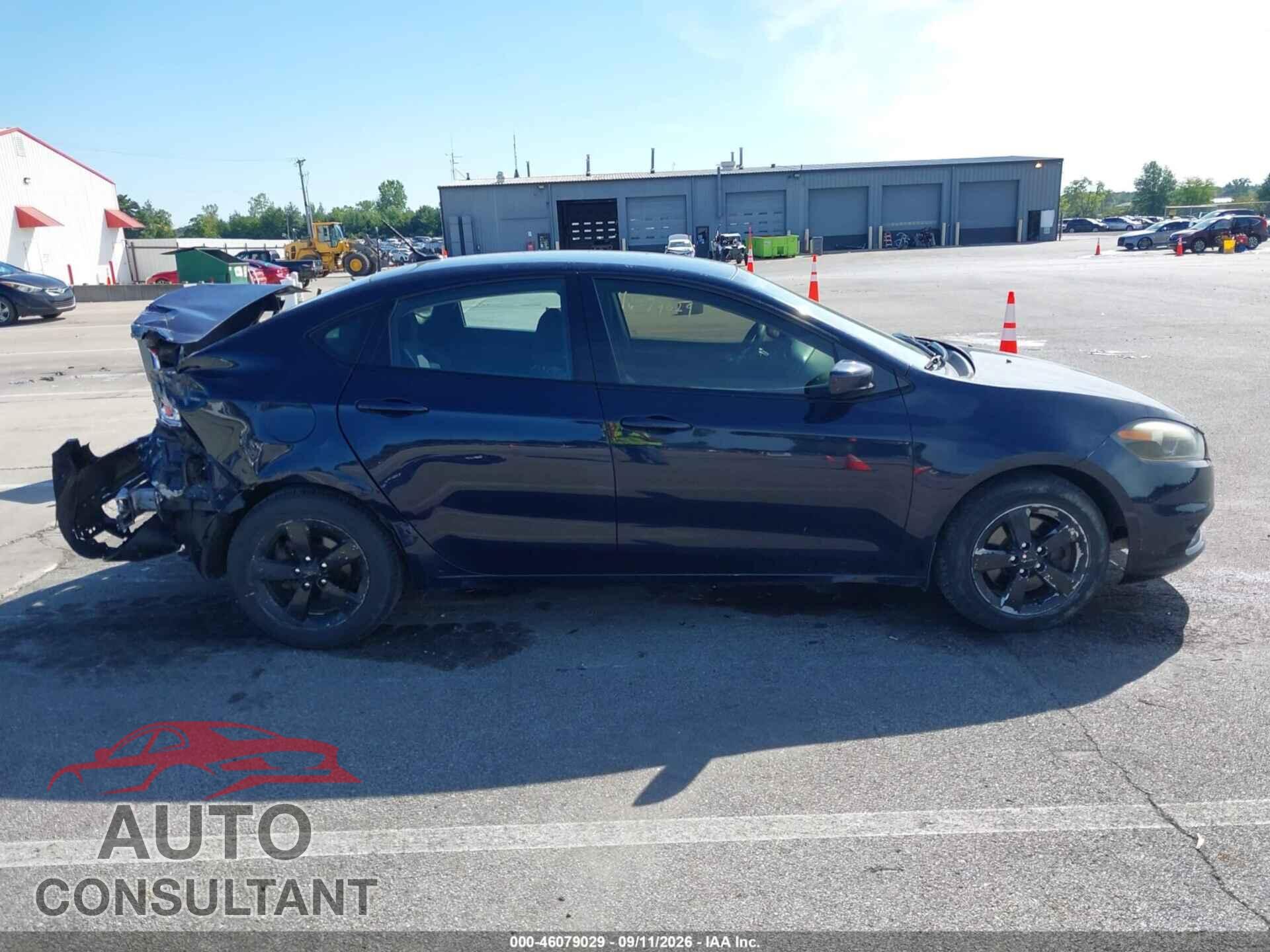 DODGE DART 2015 - 1C3CDFBB0FD320184