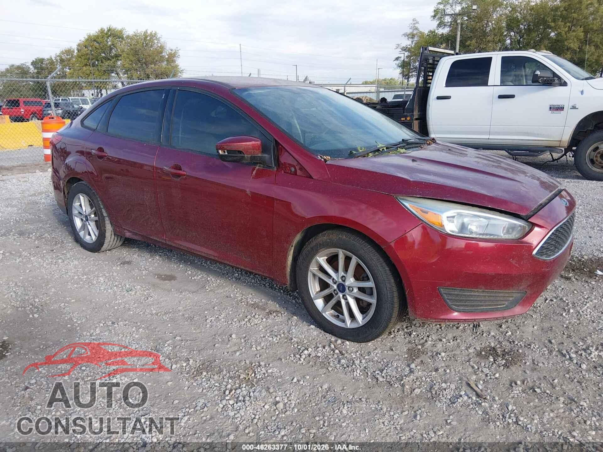 FORD FOCUS 2016 - 1FADP3F25GL360953