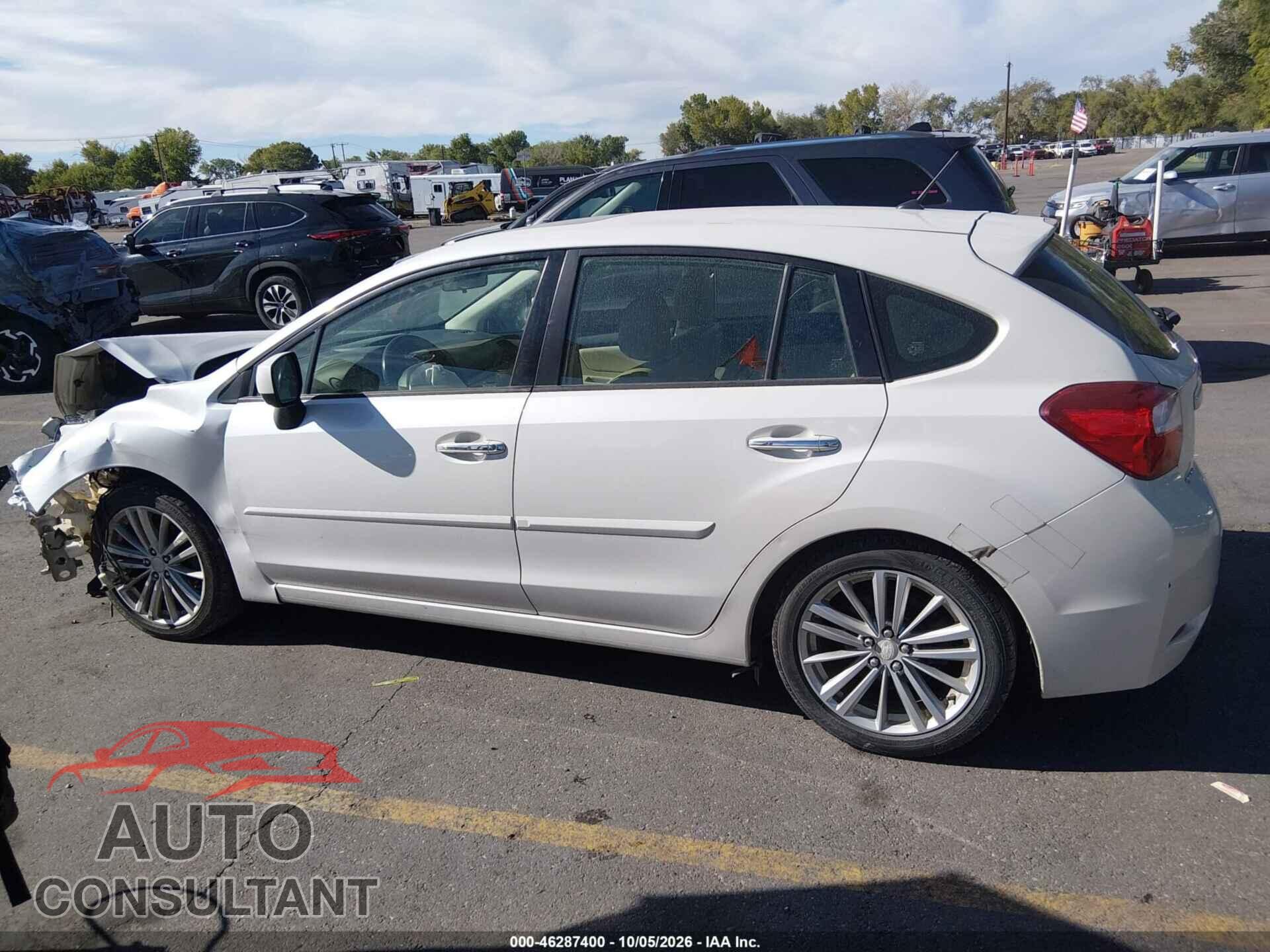 SUBARU IMPREZA 2013 - JF1GPAH68D2809223