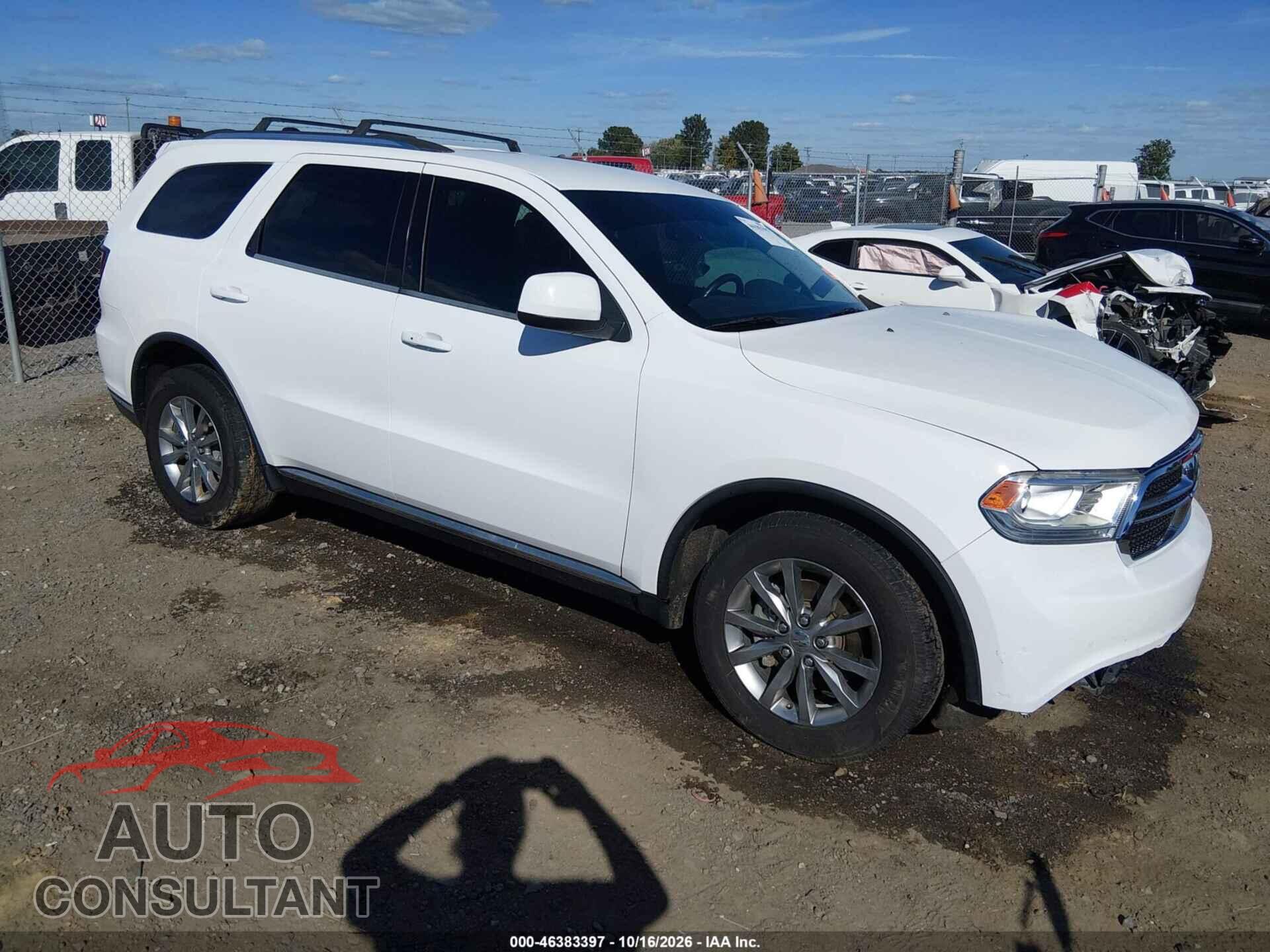 DODGE DURANGO 2018 - 1C4RDHAG2JC315551