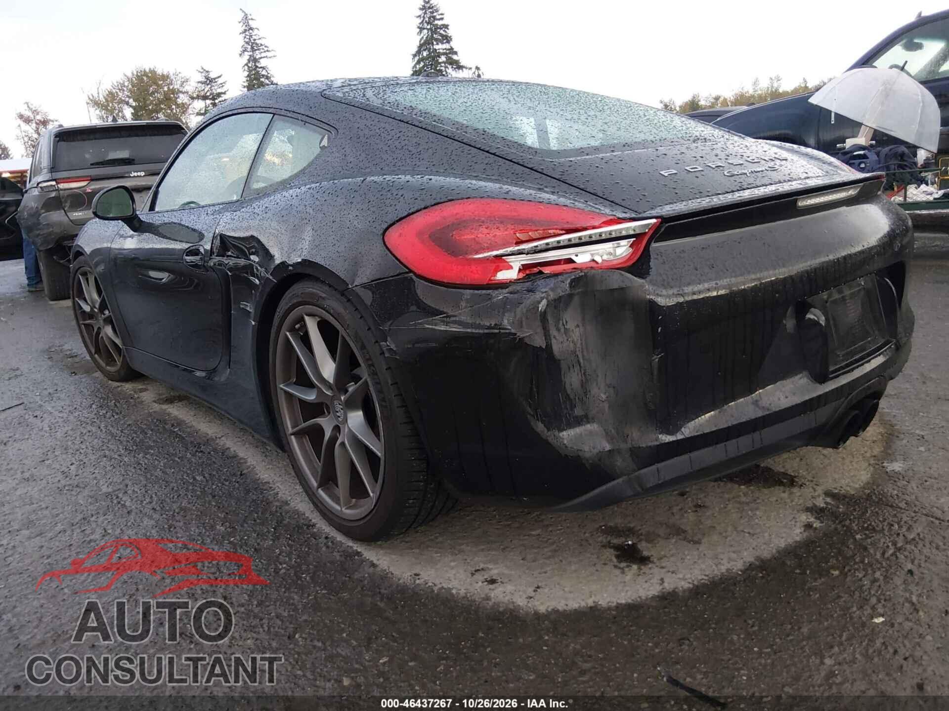 PORSCHE CAYMAN 2014 - WP0AB2A83EK192184