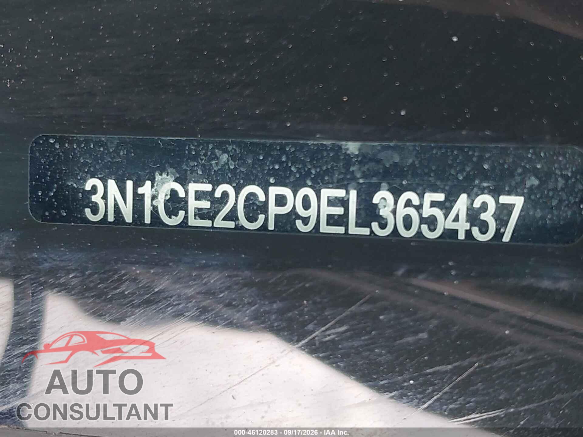 NISSAN VERSA NOTE 2014 - 3N1CE2CP9EL365437