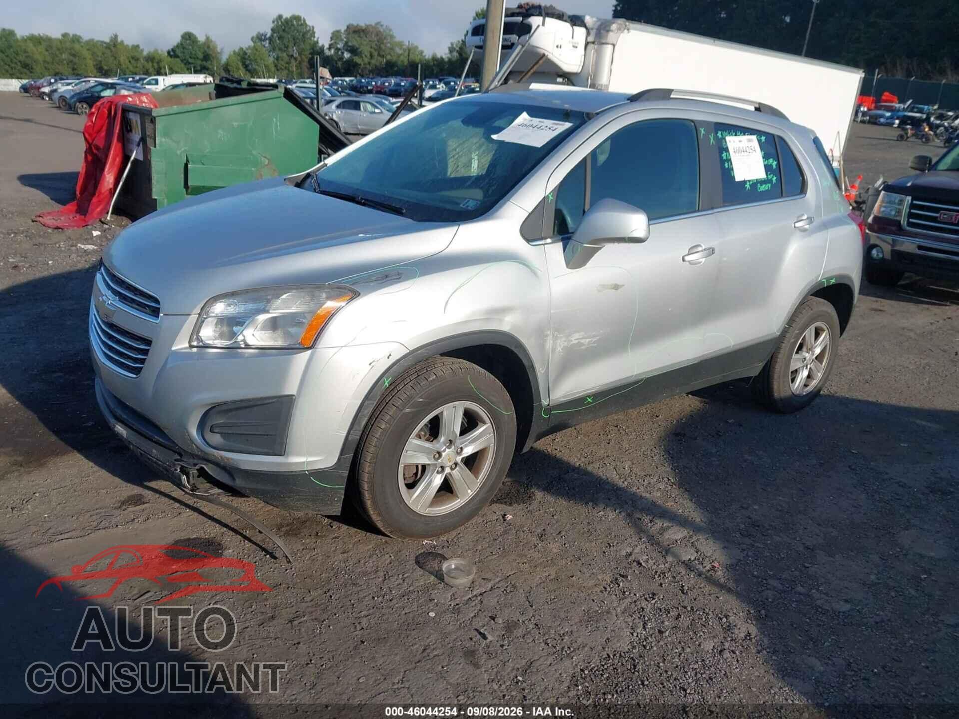 CHEVROLET TRAX 2015 - KL7CJRSB9FB133802