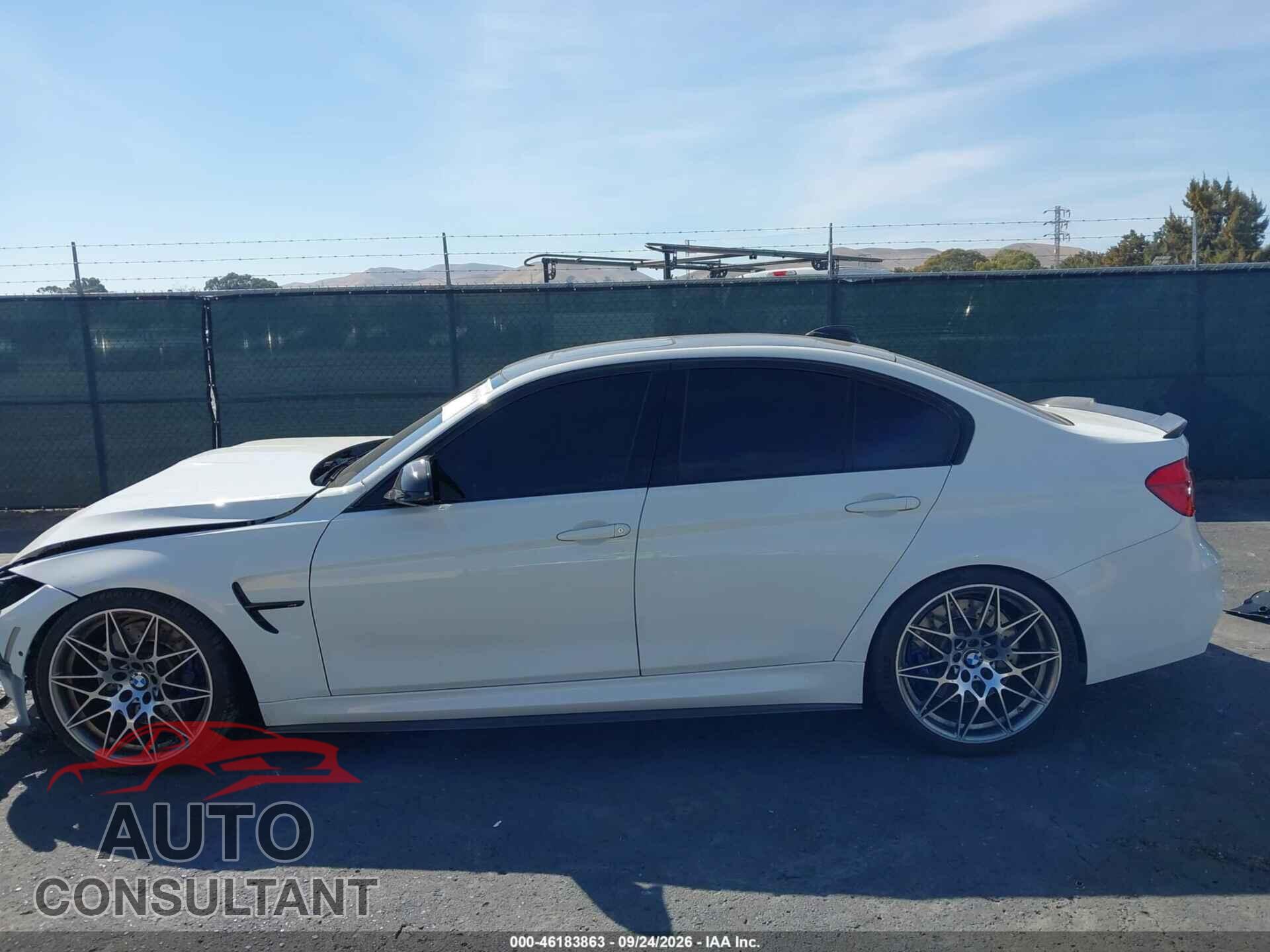 BMW M3 2017 - WBS8M9C56H5G84453
