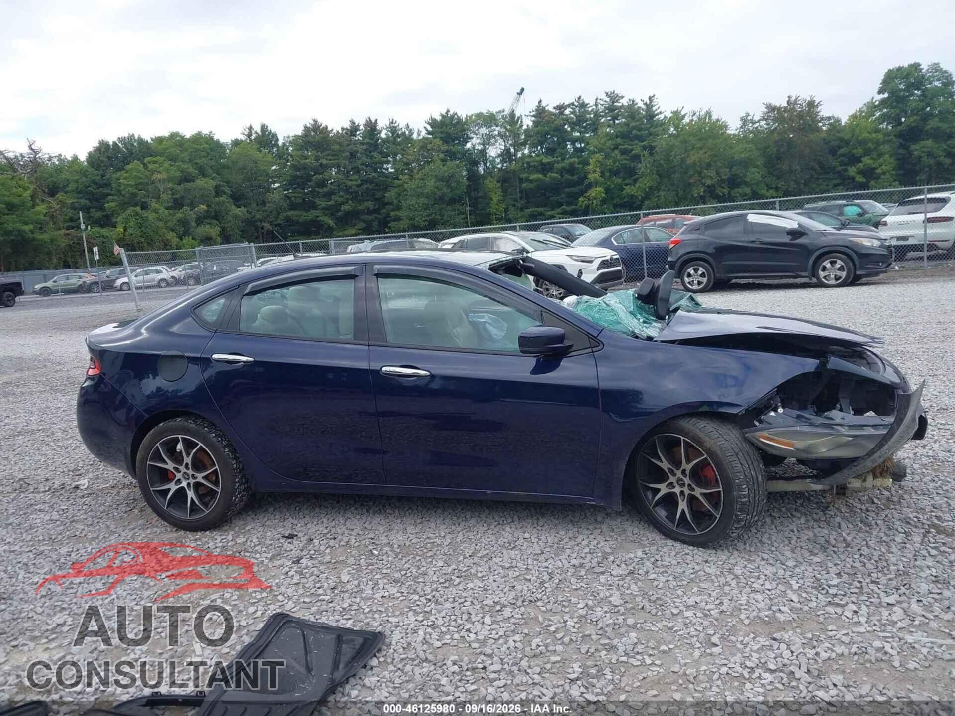 DODGE DART 2013 - 1C3CDFCH4DD155028