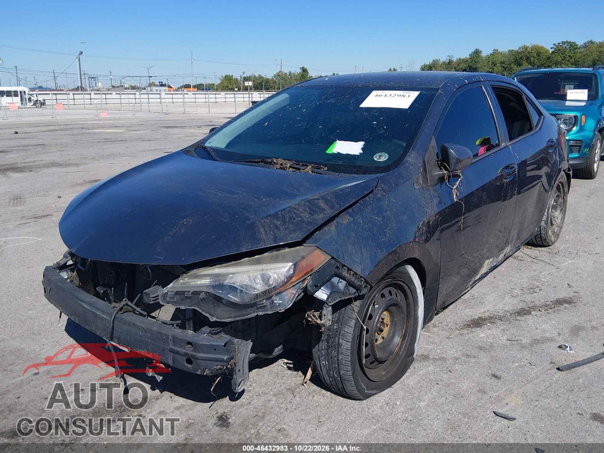 TOYOTA COROLLA 2017 - 2T1BURHE2HC830871