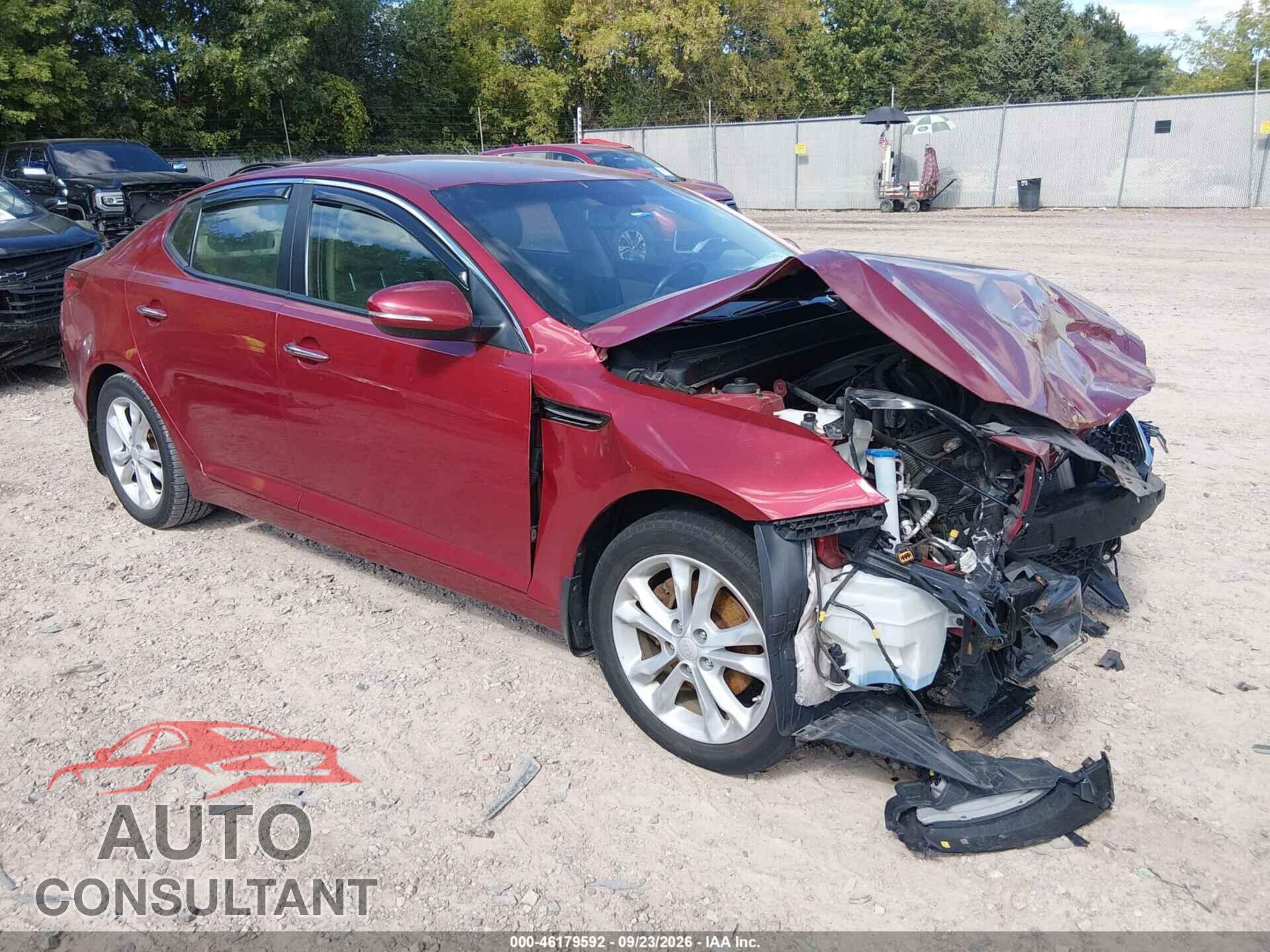 KIA OPTIMA 2013 - 5XXGN4A71DG192004