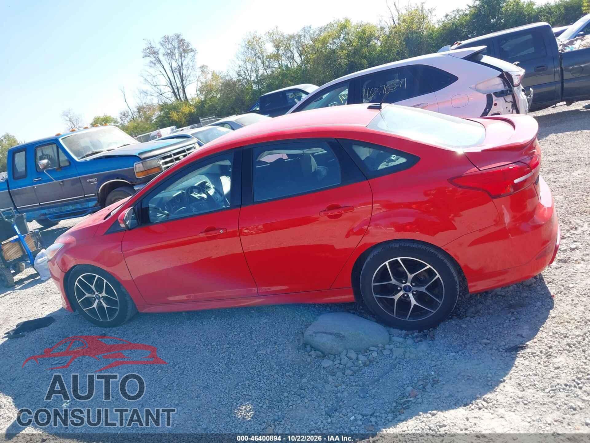 FORD FOCUS 2016 - 1FADP3F28GL403844