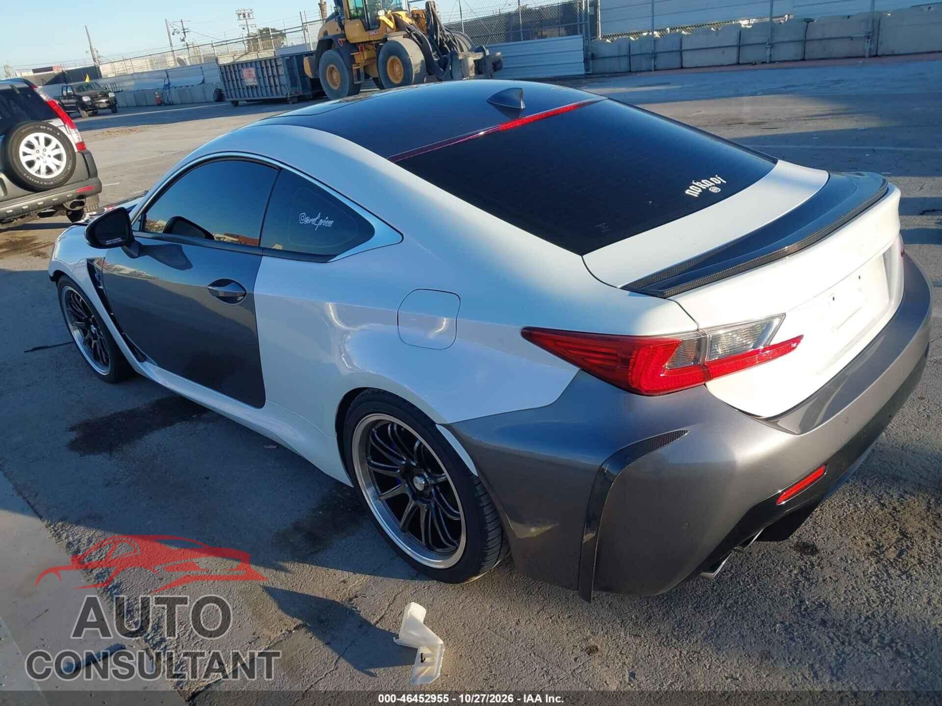 LEXUS RC F 2016 - JTHHP5BCXG5005396