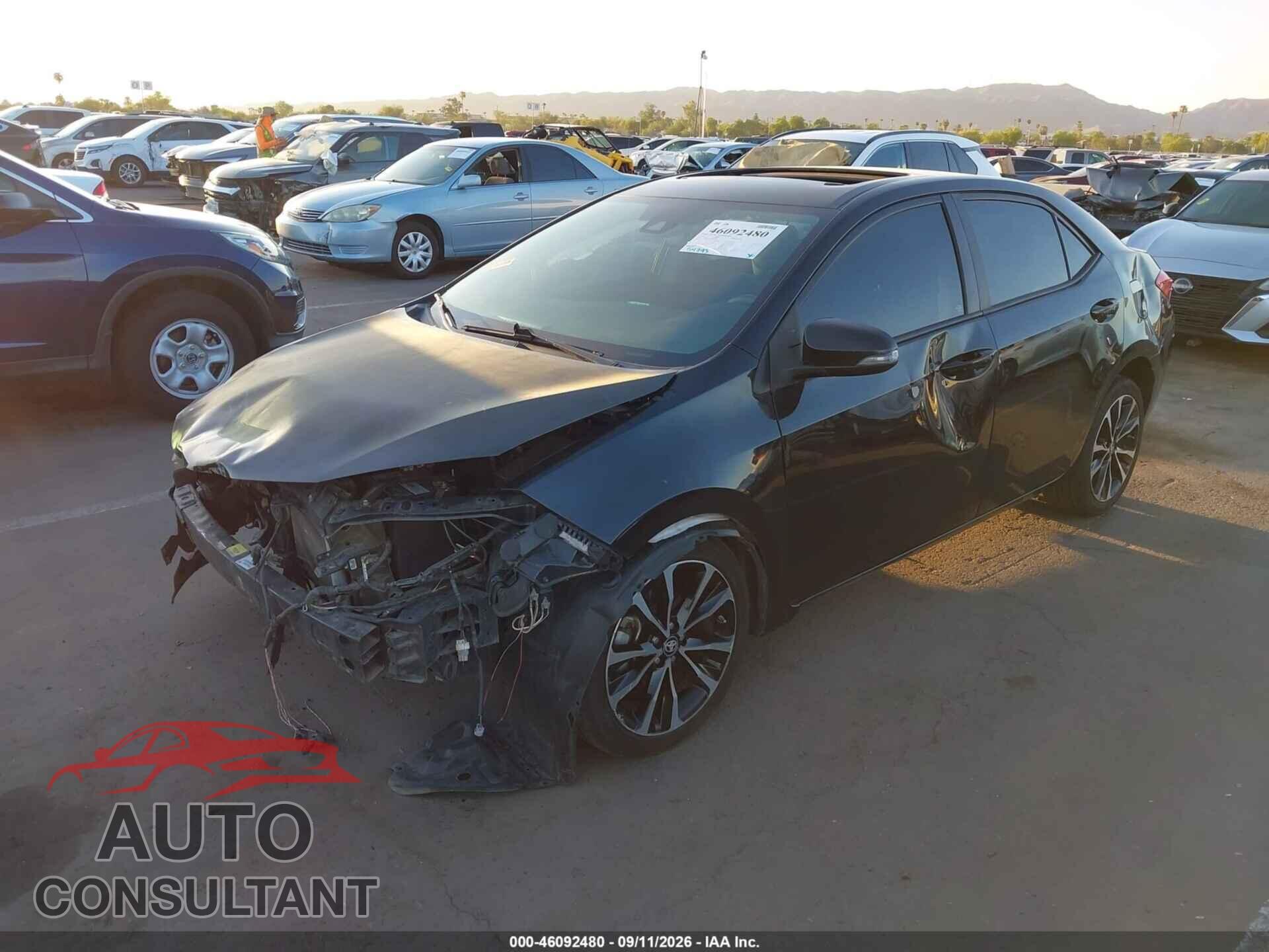 TOYOTA COROLLA 2017 - 2T1BURHE3HC879058
