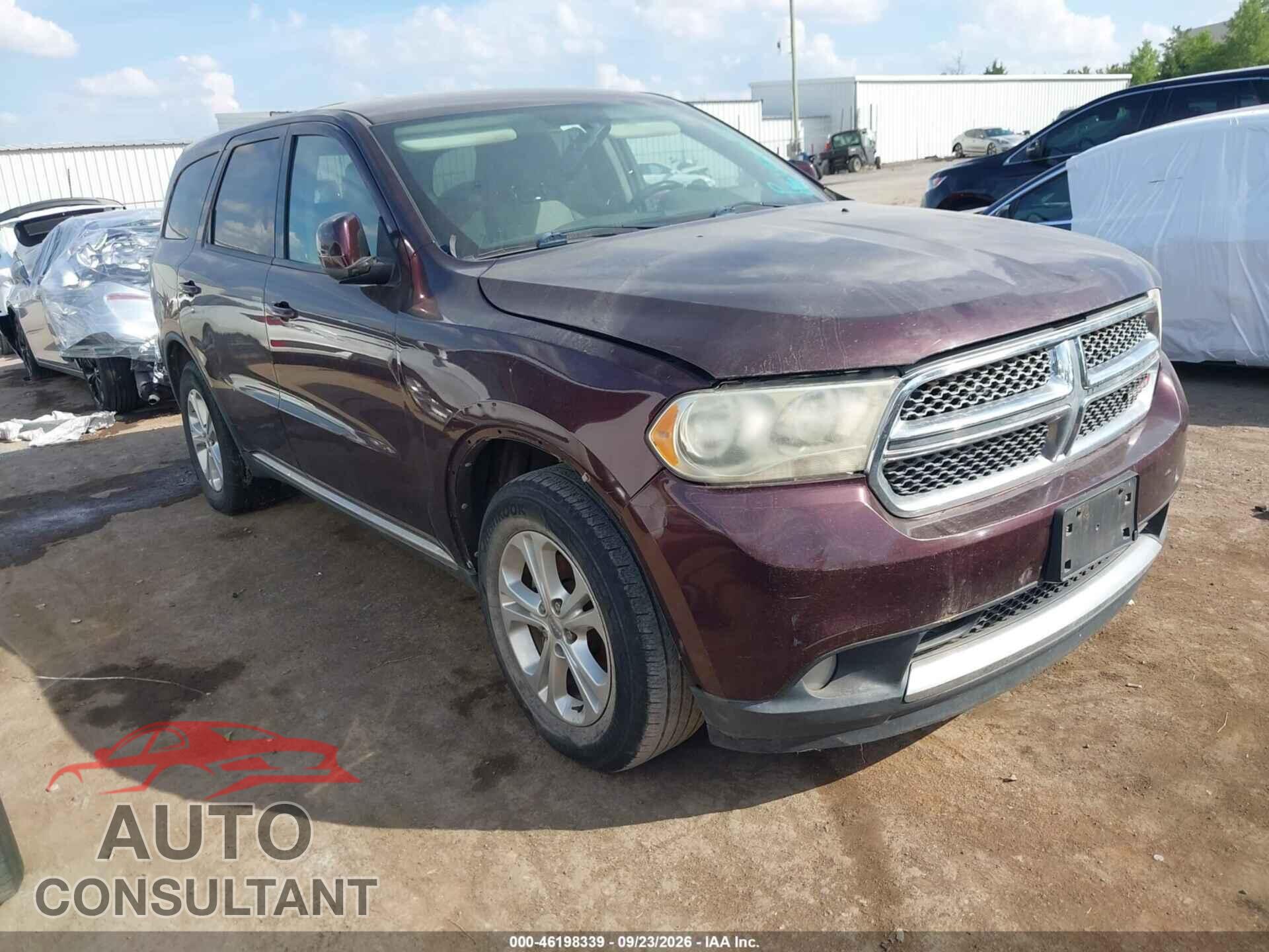 DODGE DURANGO 2012 - 1C4RDHAG2CC252017
