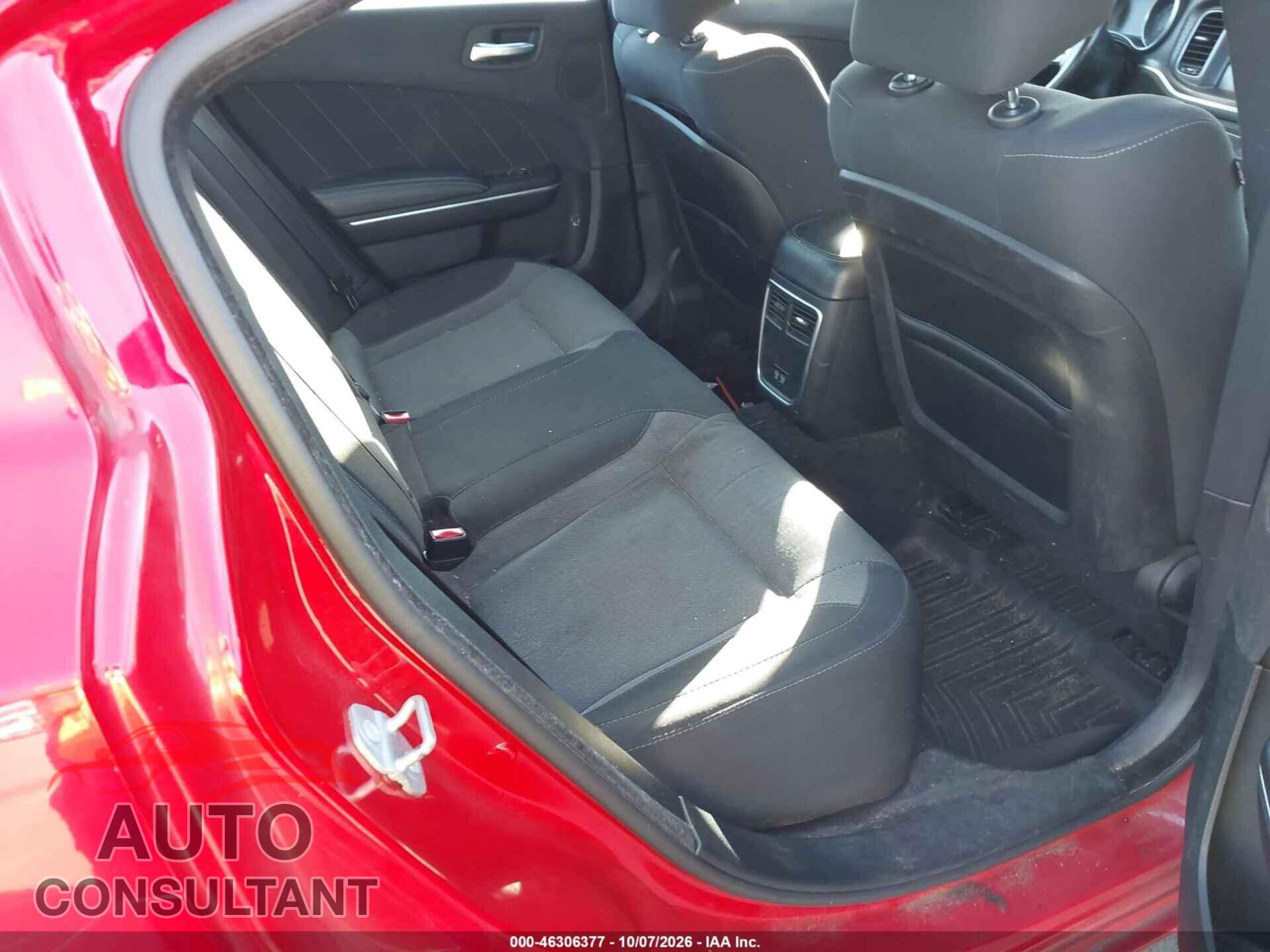 DODGE CHARGER 2015 - 2C3CDXJG9FH926234