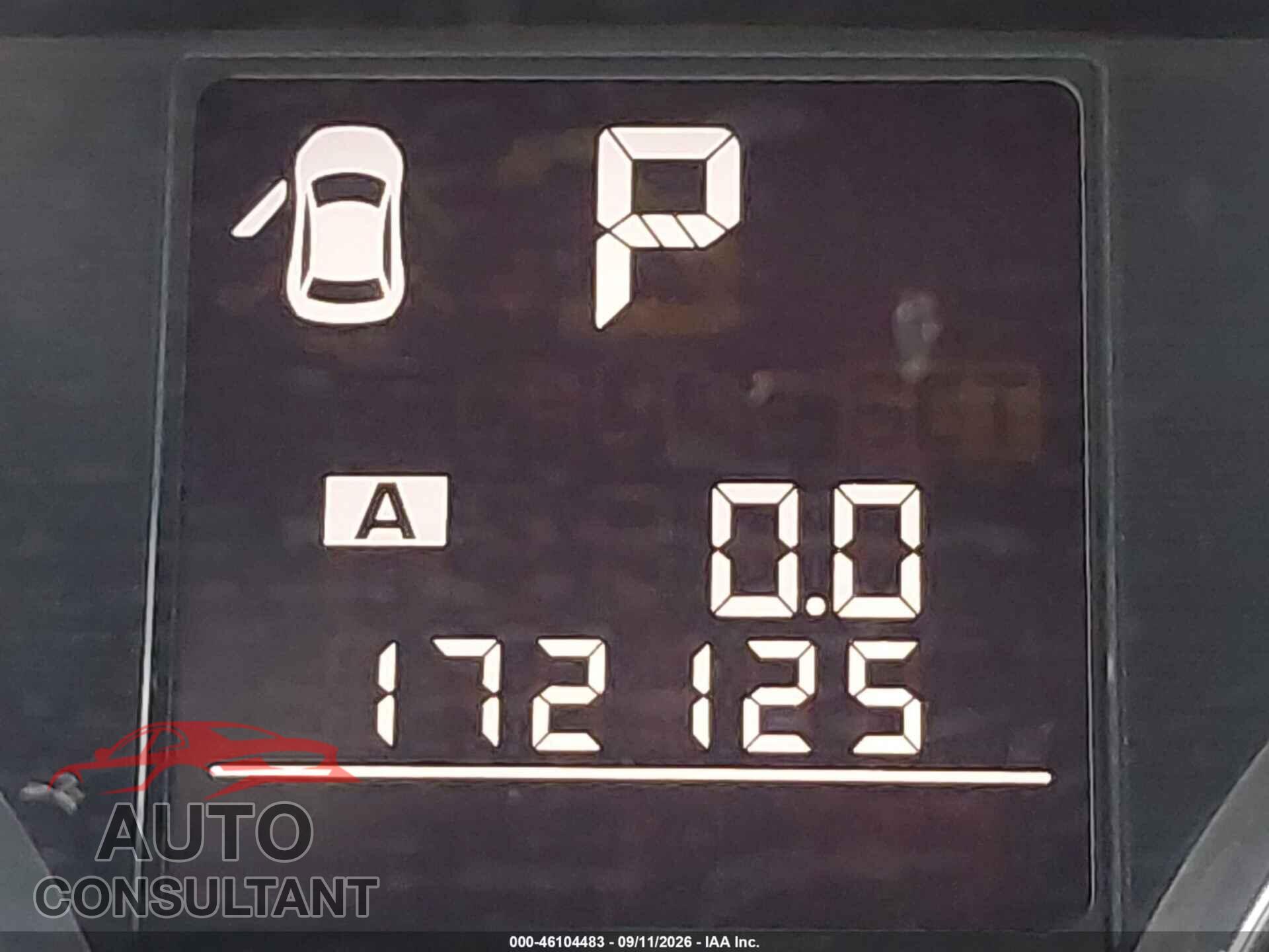 SUBARU OUTBACK 2012 - 4S4BRDLC2C2201964